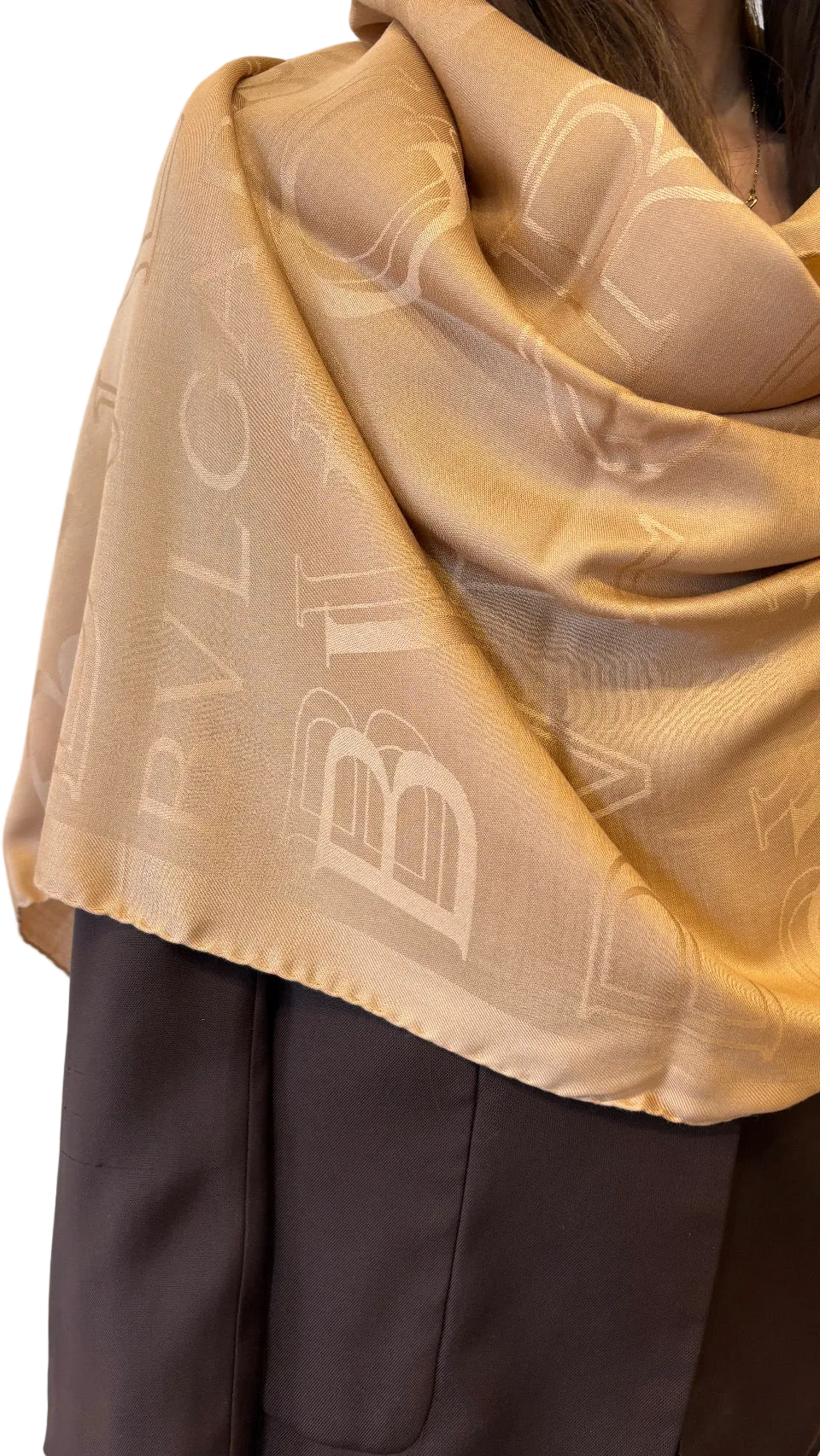 Bvlgari Stola Logo Mania nuovo con box