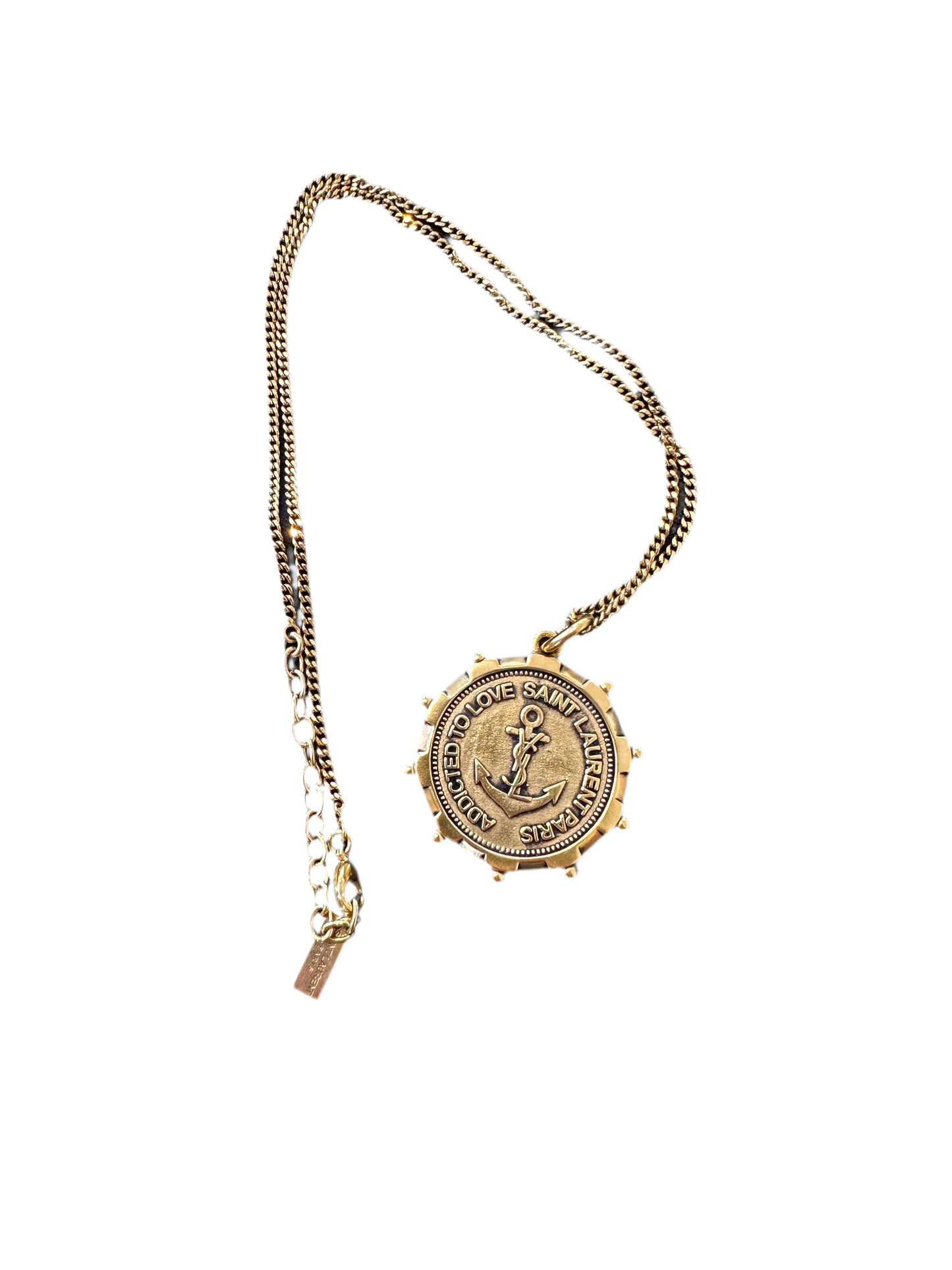 Ysl Anchor - Medallion Necklace