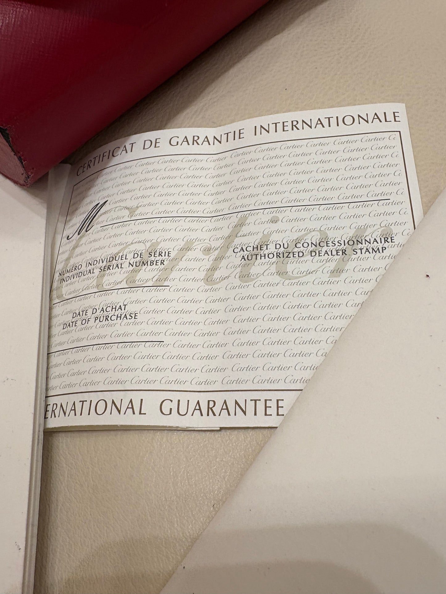 Cartier Panthere 1500 EX Lim. Edition