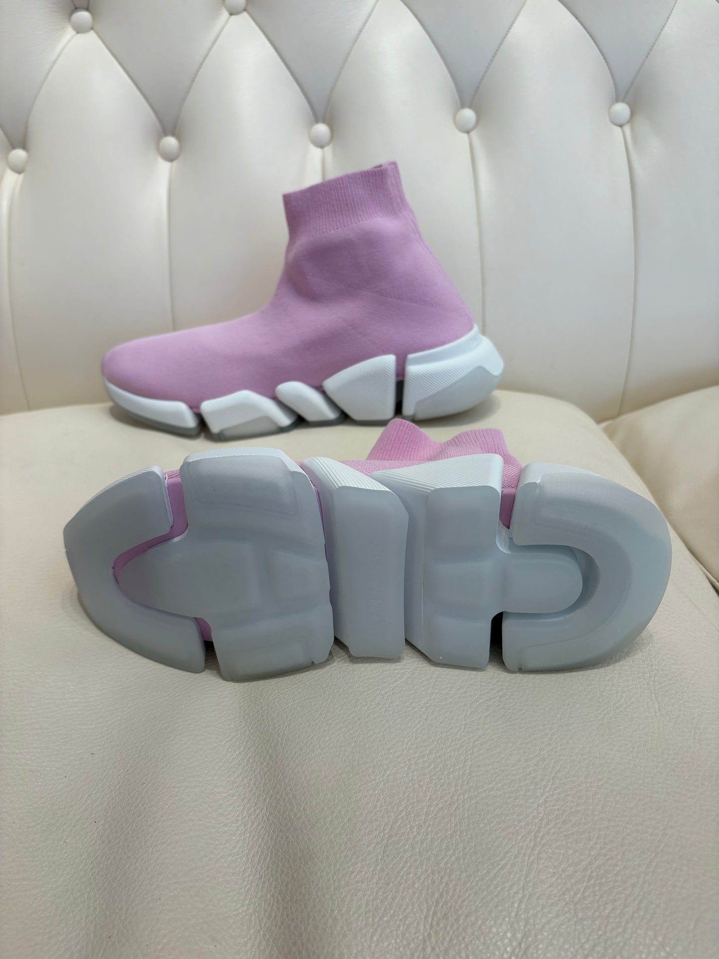 Balenciaga Speed 2.0 rosa bianco 39