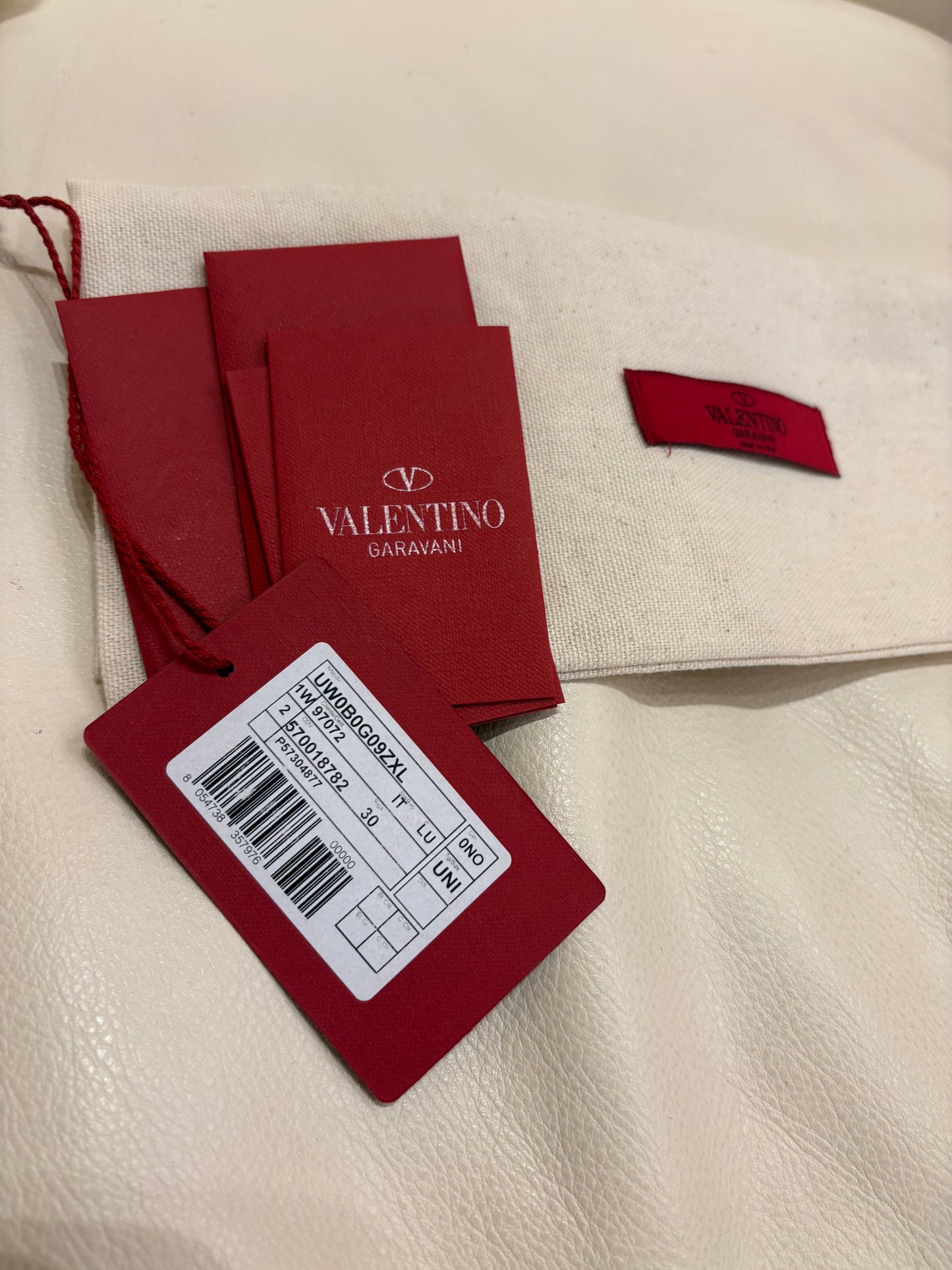 Valentino borsa Supervee in pelle di vitello nero