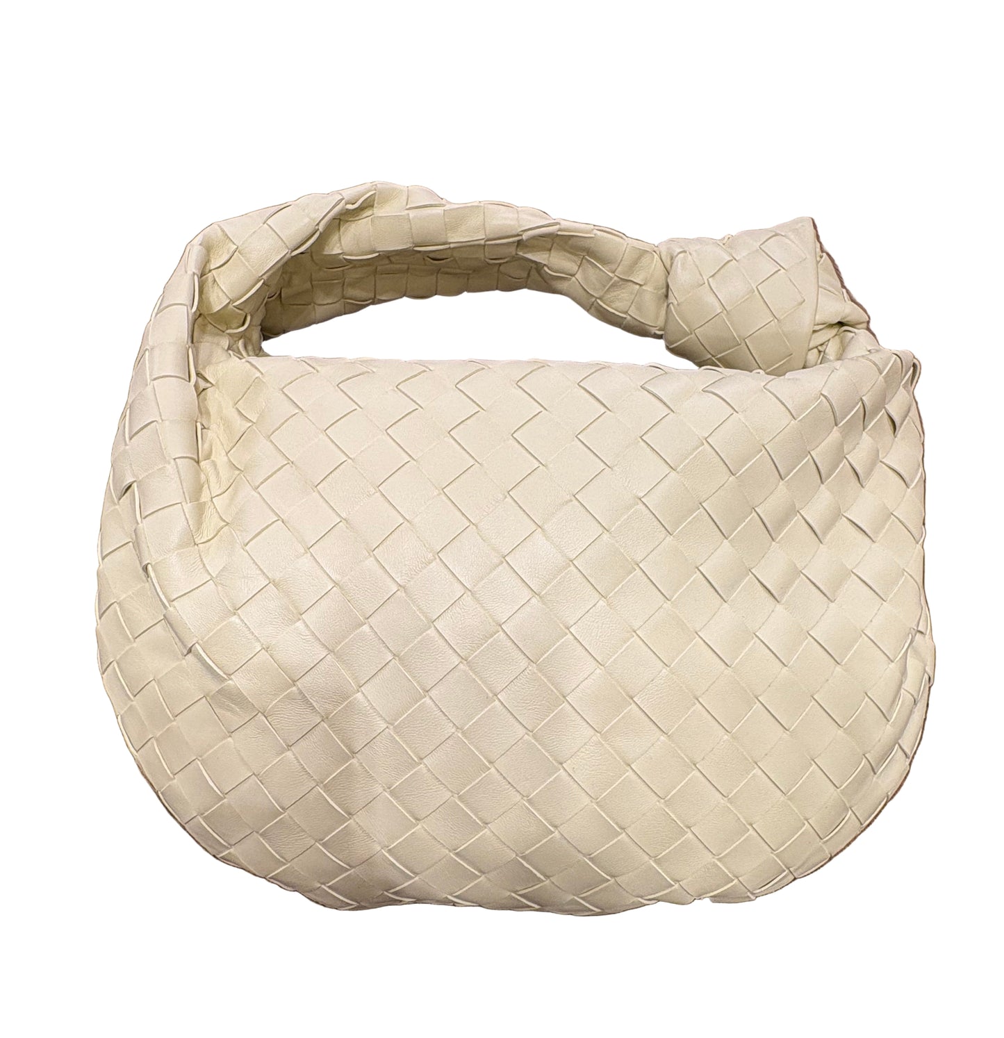 Bottega Veneta Jodie piccola con nodo e motivo intreccio teen