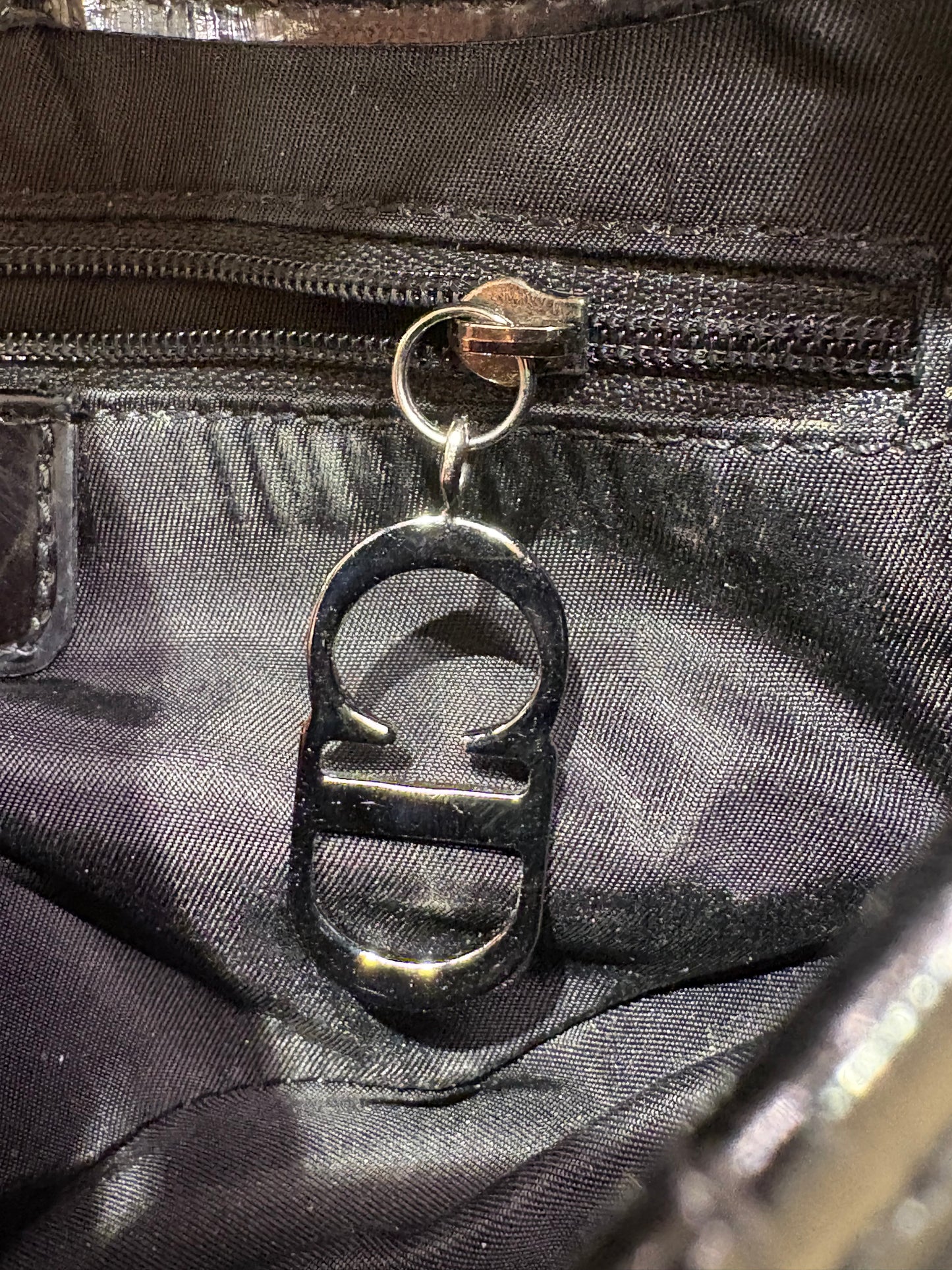 Dior Saddle in tela e pelle. Vintage