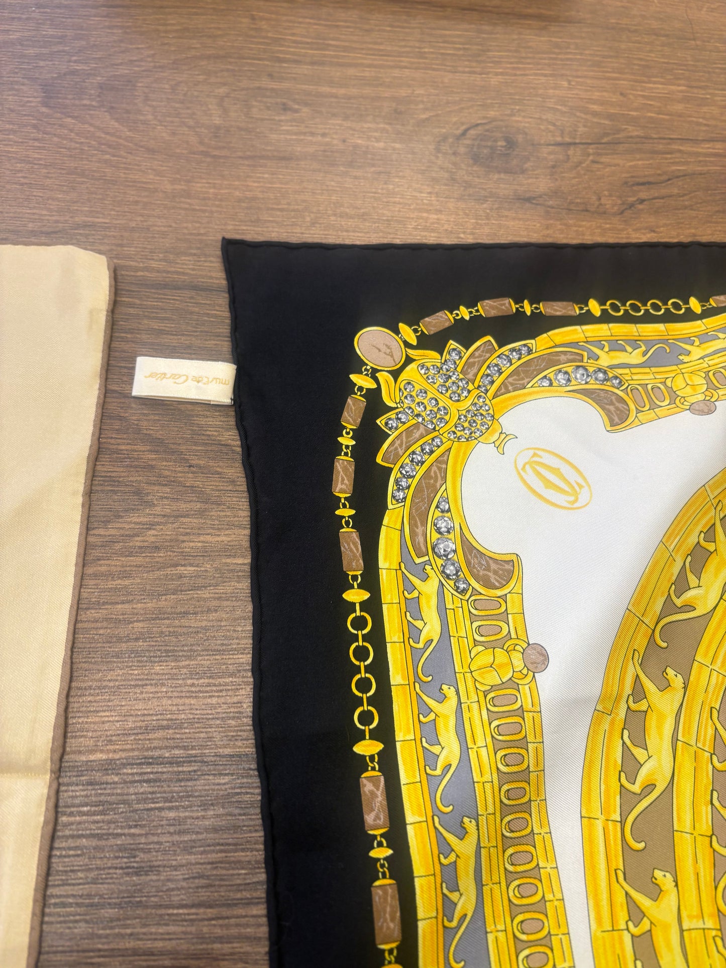 Cartier foulard in seta 90x90