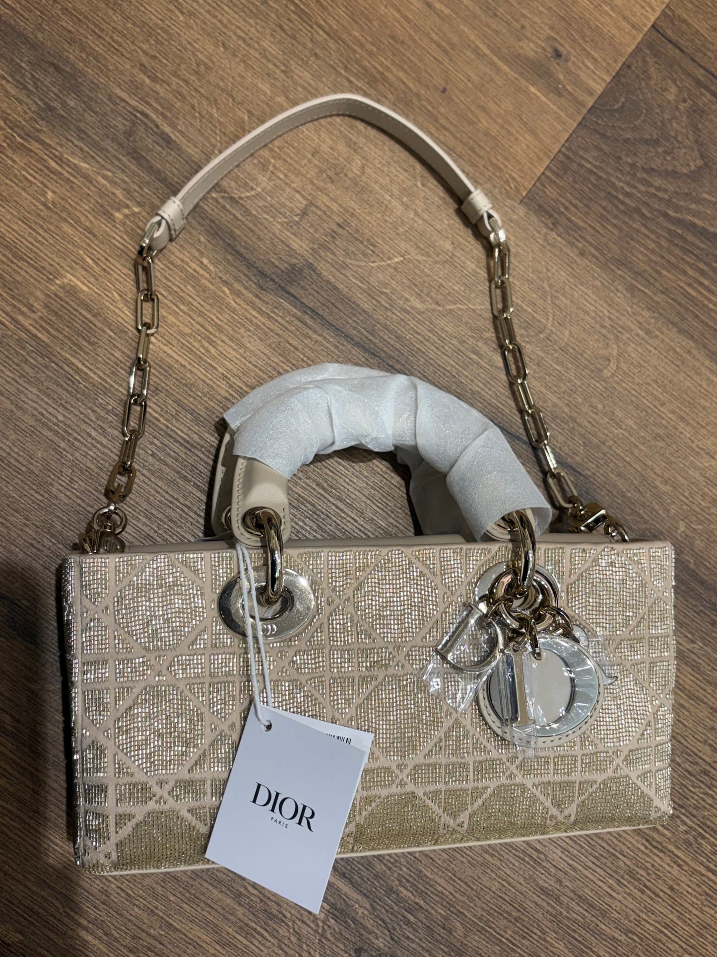 Dior piccola Lady D-Joy cannage ricami. Nuovo