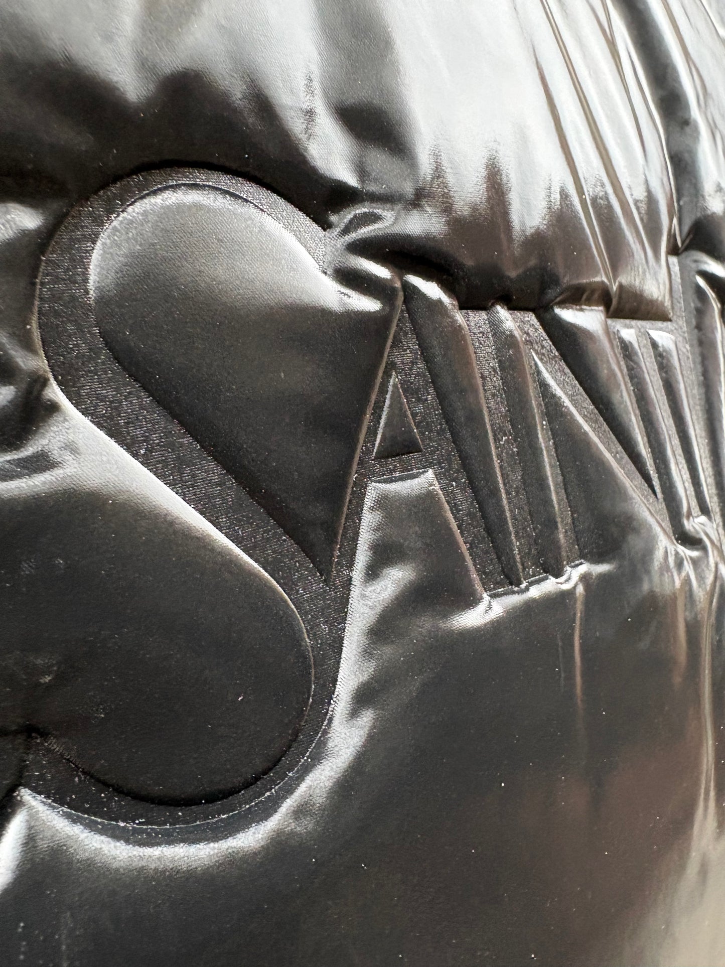 Saint Laurent shopper bag in silktech" trapuntato