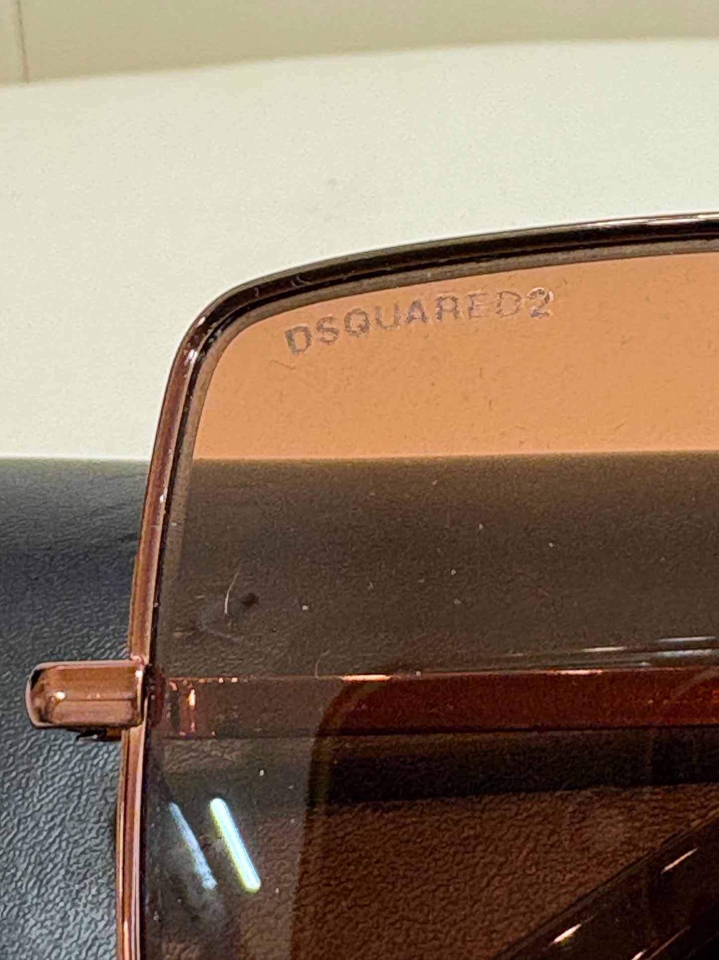 Dsquared 2 occhiali da sole metallo bronzo