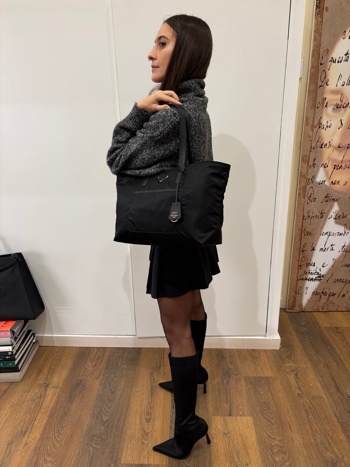 Prada shopping bag Re-Edition 1978 nuova