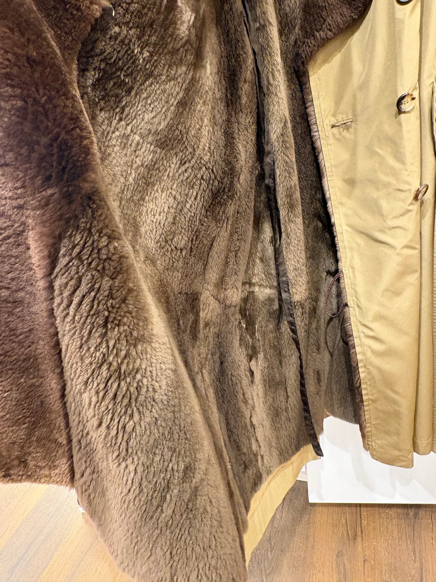 Hermès Fur Trench Coat