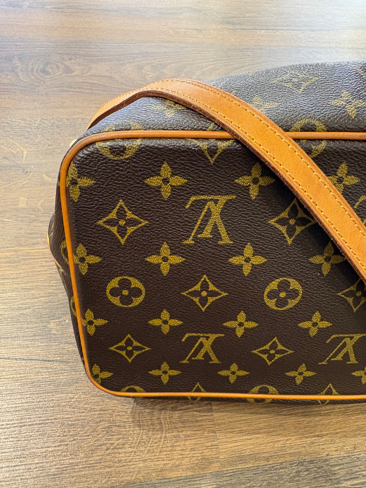 Louis Vuitton Palermo gm in tela monogram e pelle