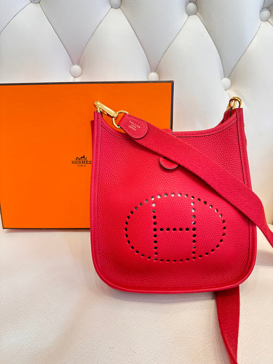 Hermès borsa a tracolla  Evelyne mini