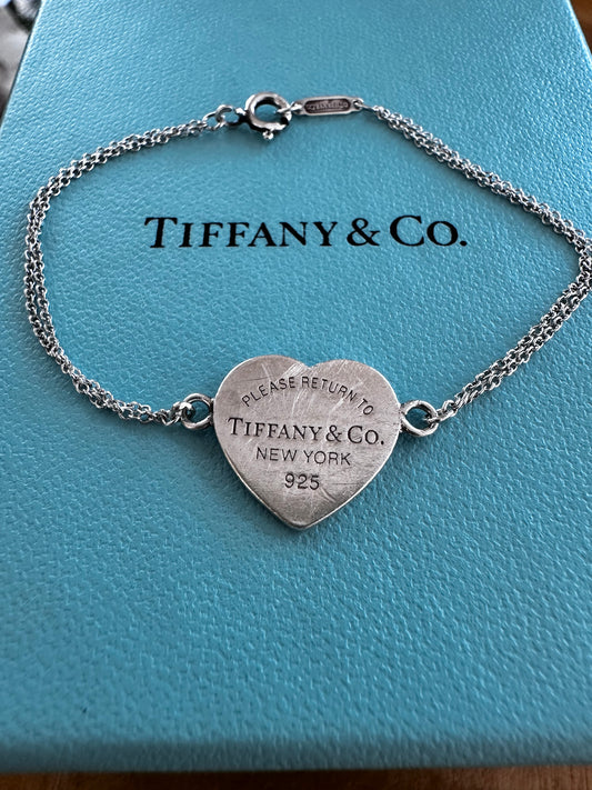 Tiffany &Co. Return to Tiffany Bracciale cuore argento