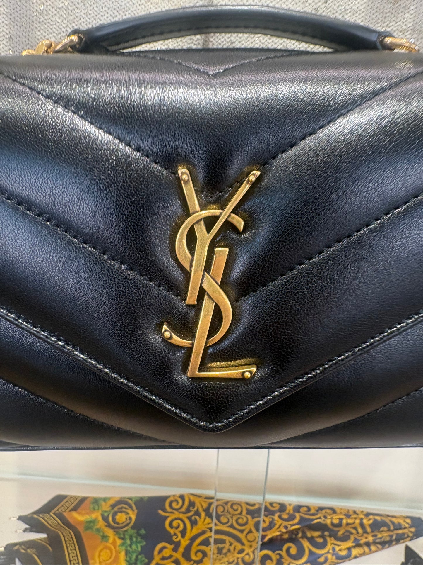 Ysl Loulou small pelle  di agnello trapuntata  . Nuova