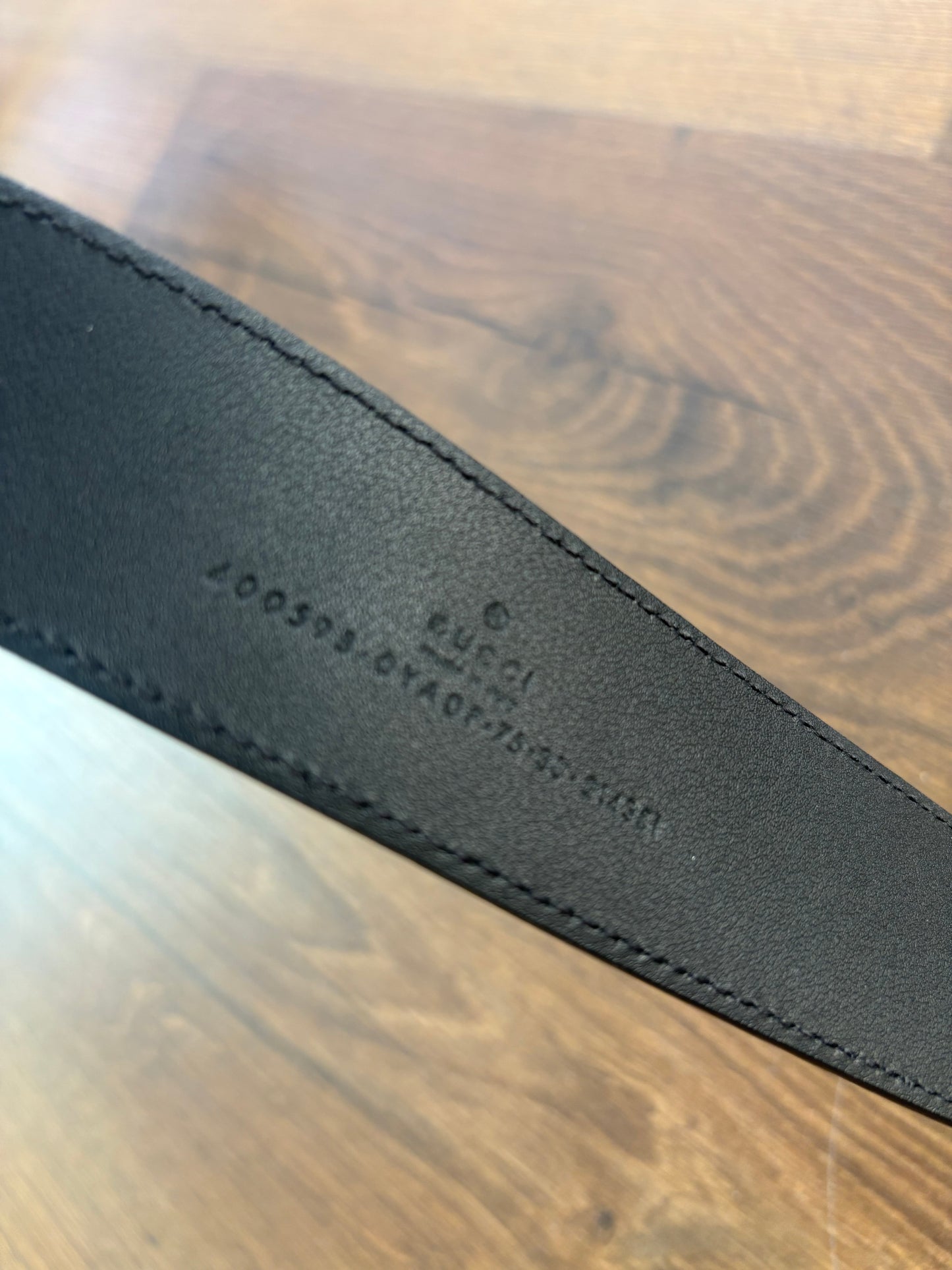 Gucci  Marmont cintura in pelle metallo silver 4cm