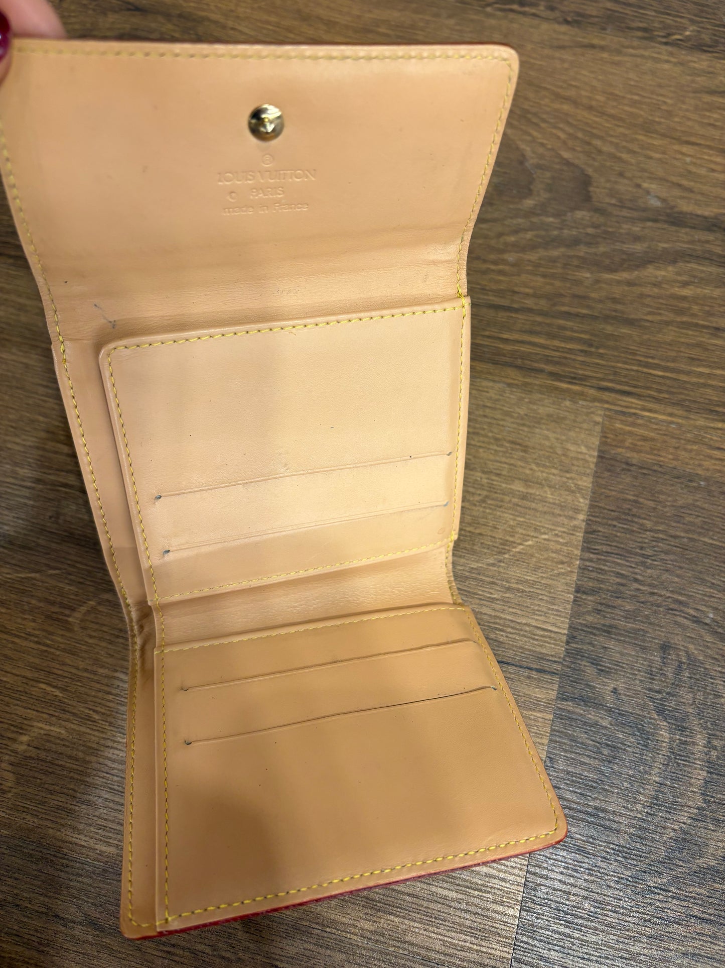 Louis Vuitton portafoglio Eugenie in tela multicolor