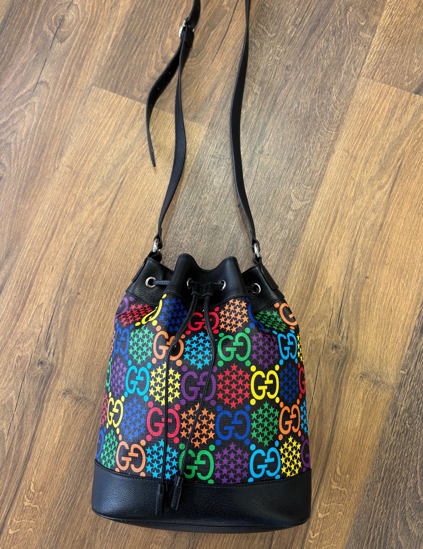 Gucci GG Psychedelic Bucket Bag
