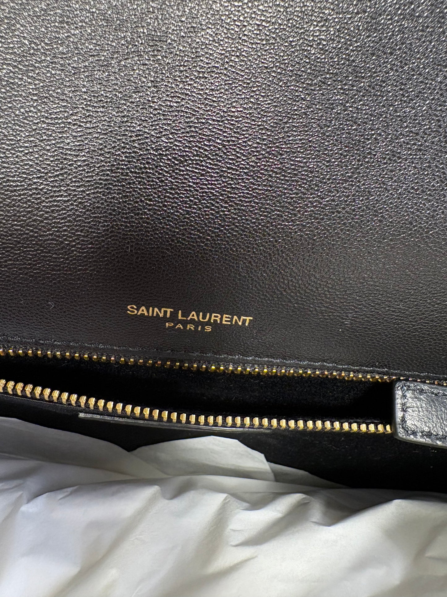 Saint Laurent Niki media in pelle