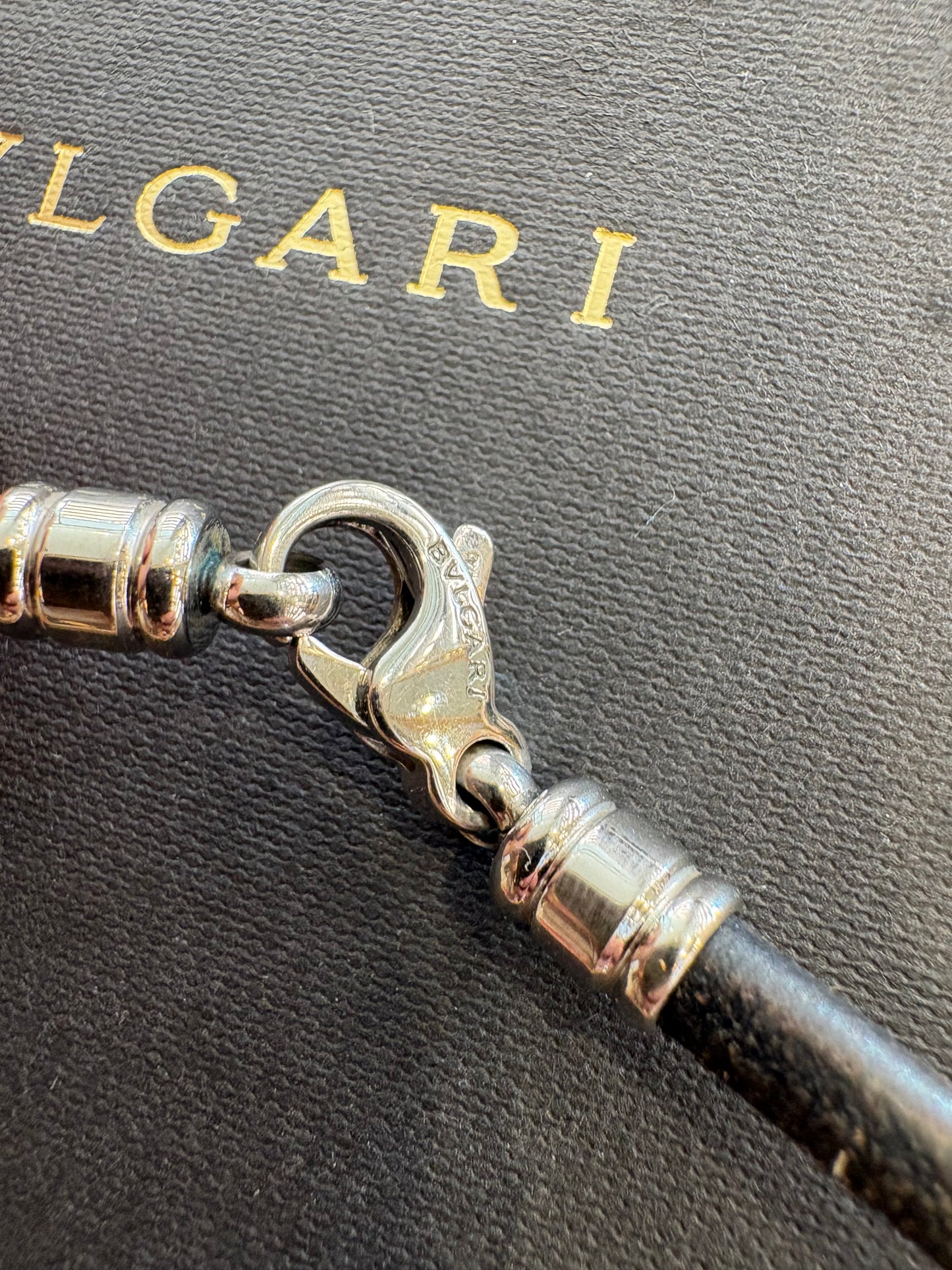 Bvlgari collana Reversibile oro giallo / acciaio