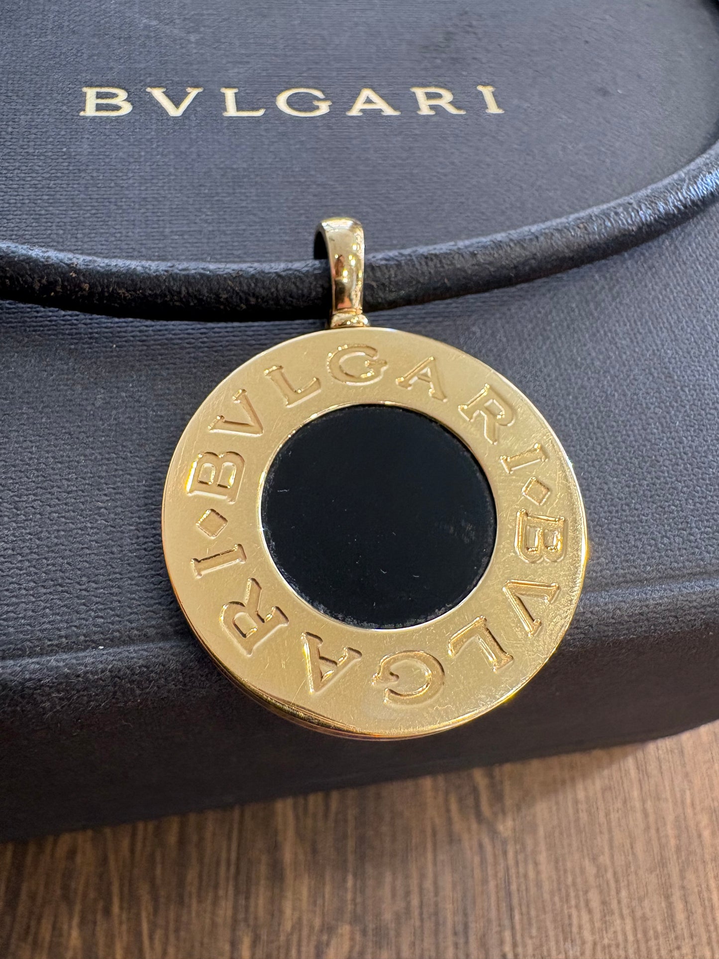 Bvlgari collana Reversibile oro giallo / acciaio