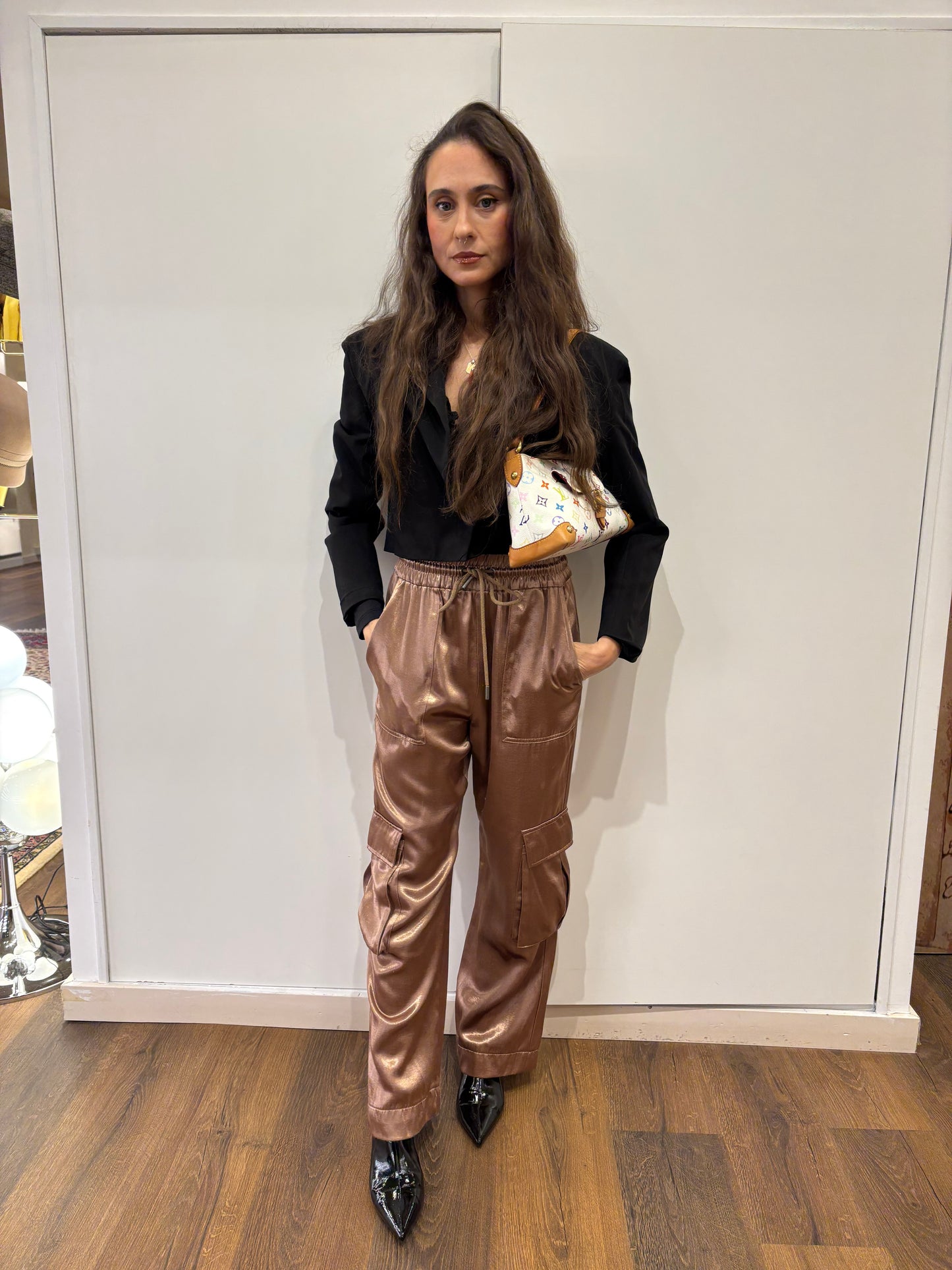 Louis Vuitton borsa a spalla Eliza monogram multicolor Murakami