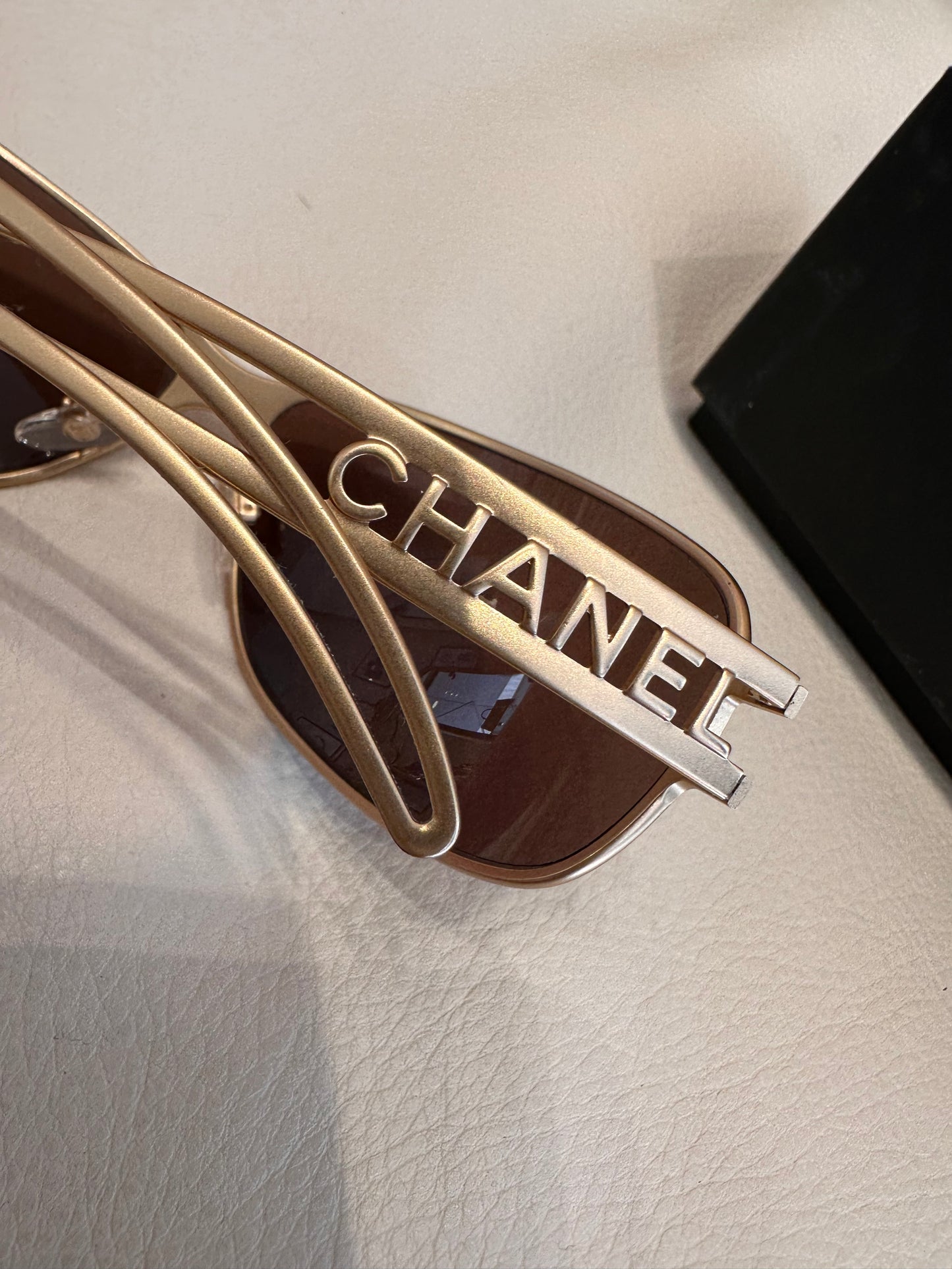 Chanel occhiali Vintage  da sole rettangolari