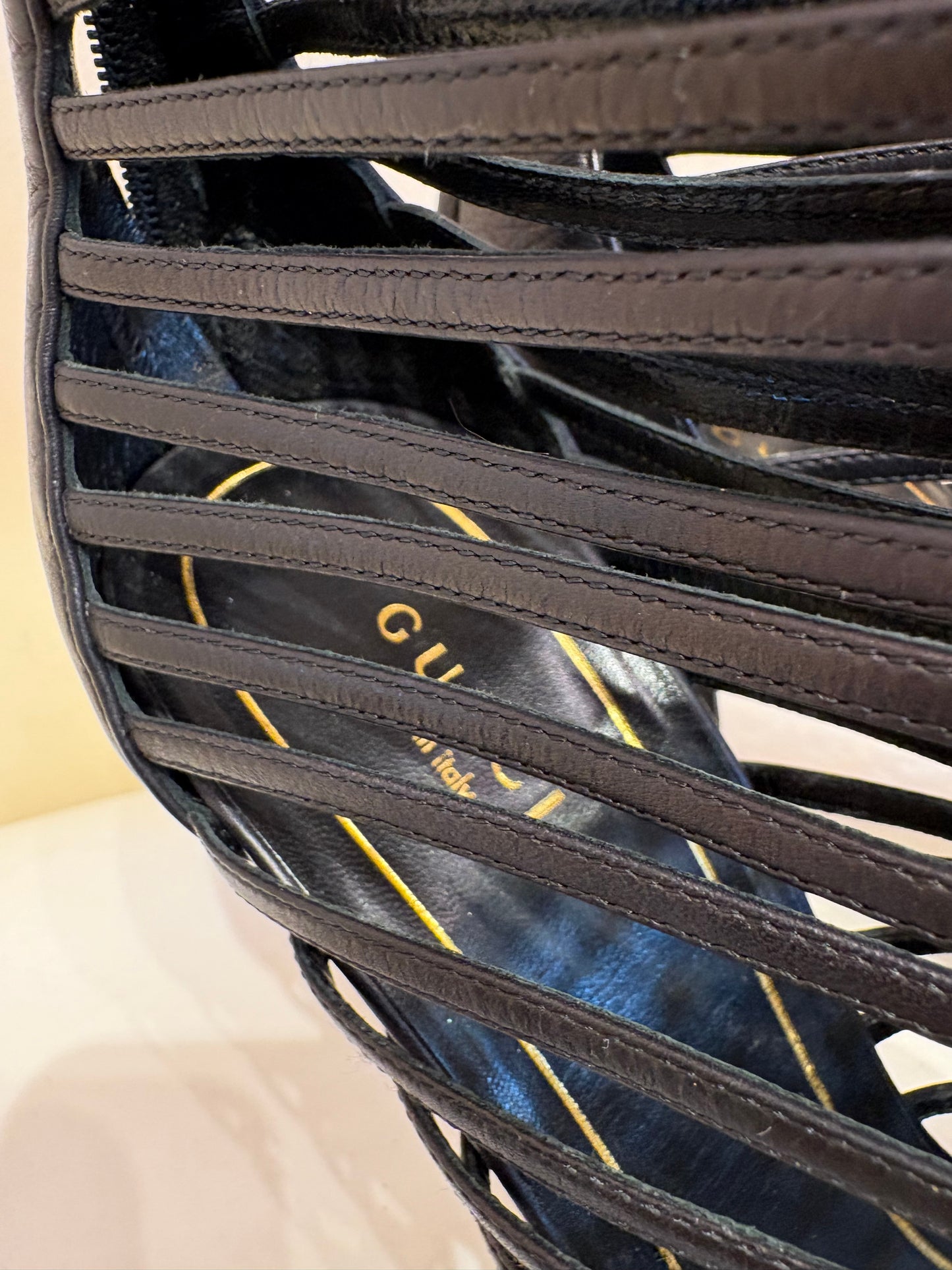 Gucci sandali testa di moro 39,5