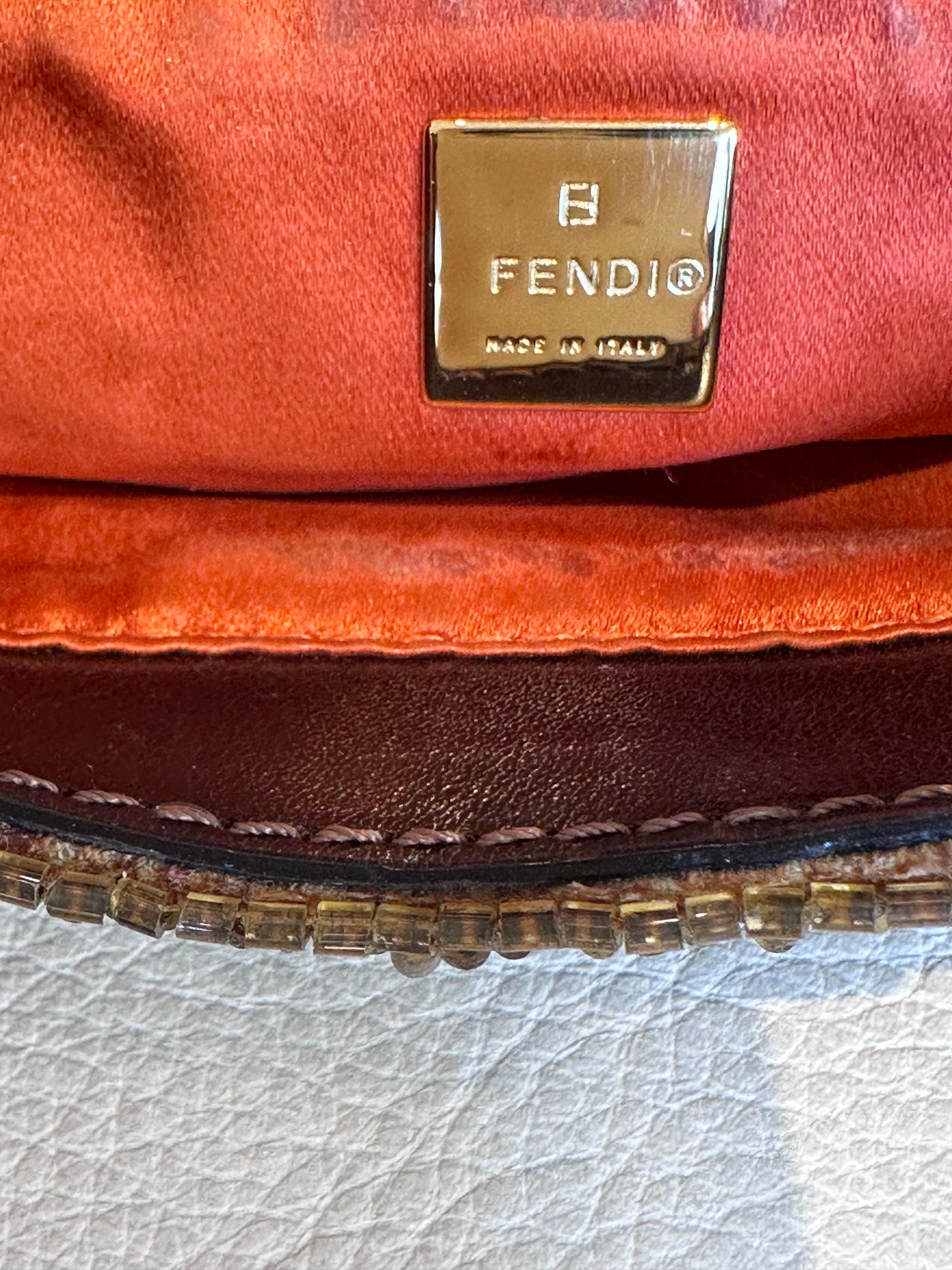 Fendi Croissant micro bag