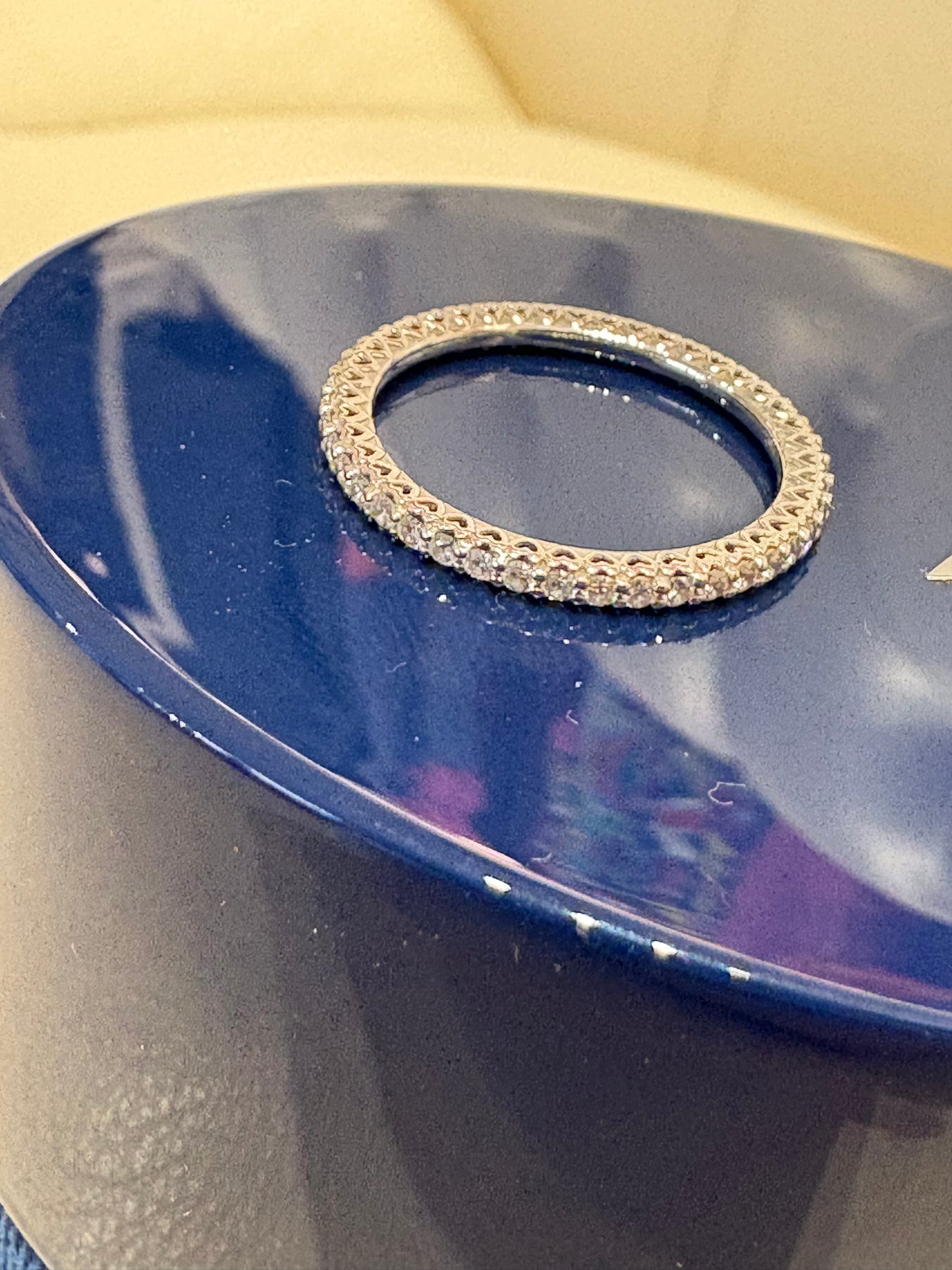 Recarlo anello in oro bianco con diamanti mis13