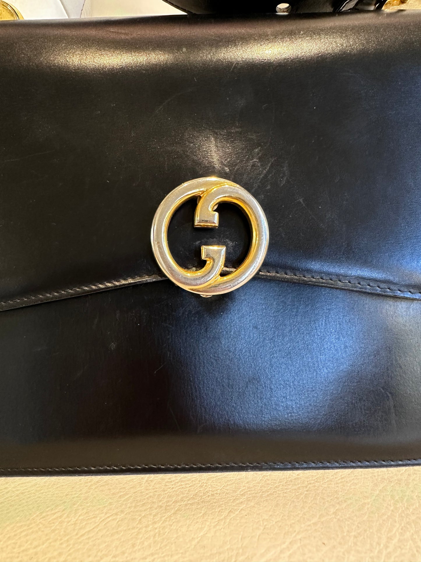 Gucci borsa vintage in pelle