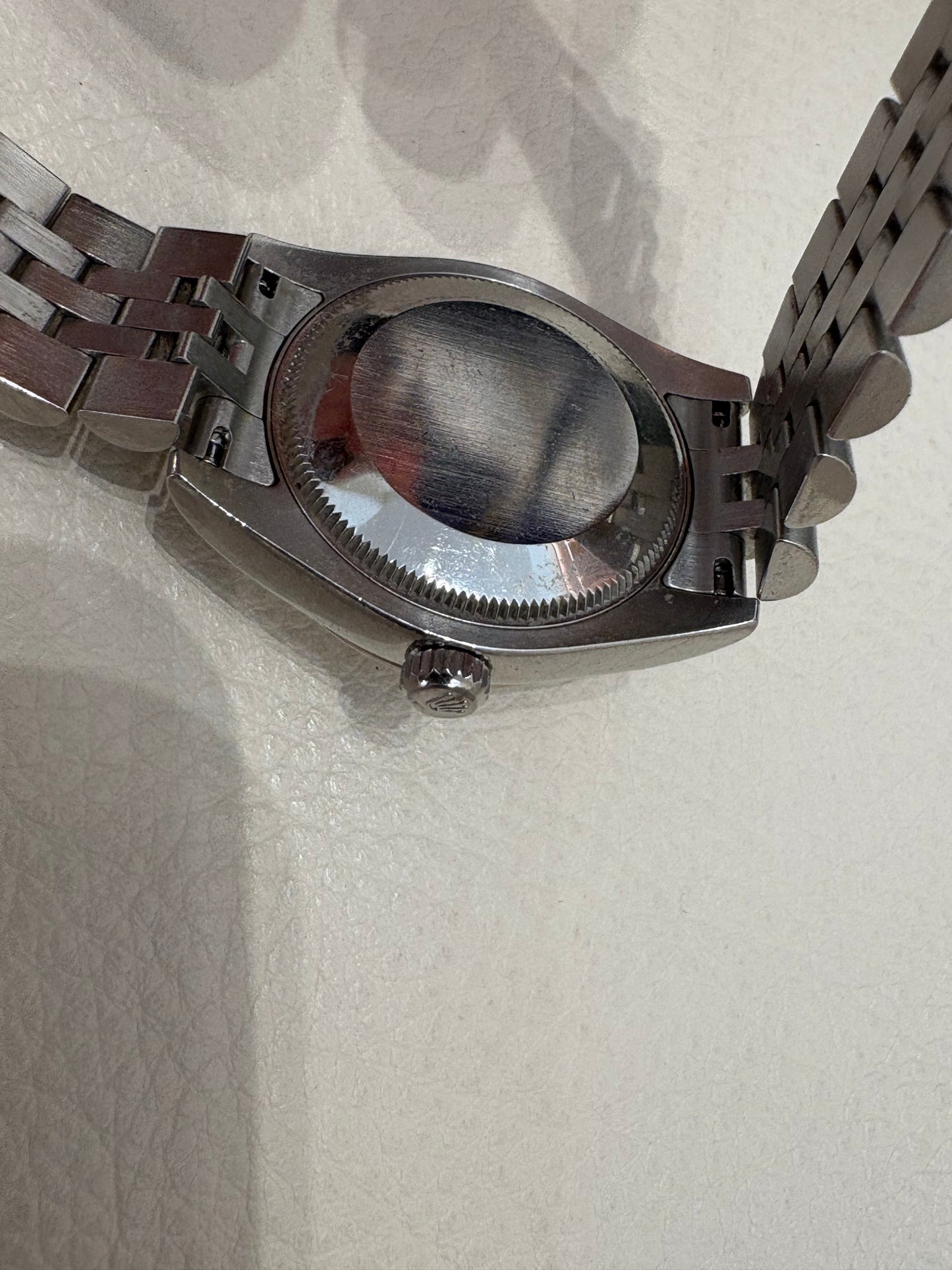 Rolex Oyster Perpetual acciaio /oro e diamanti mis 31