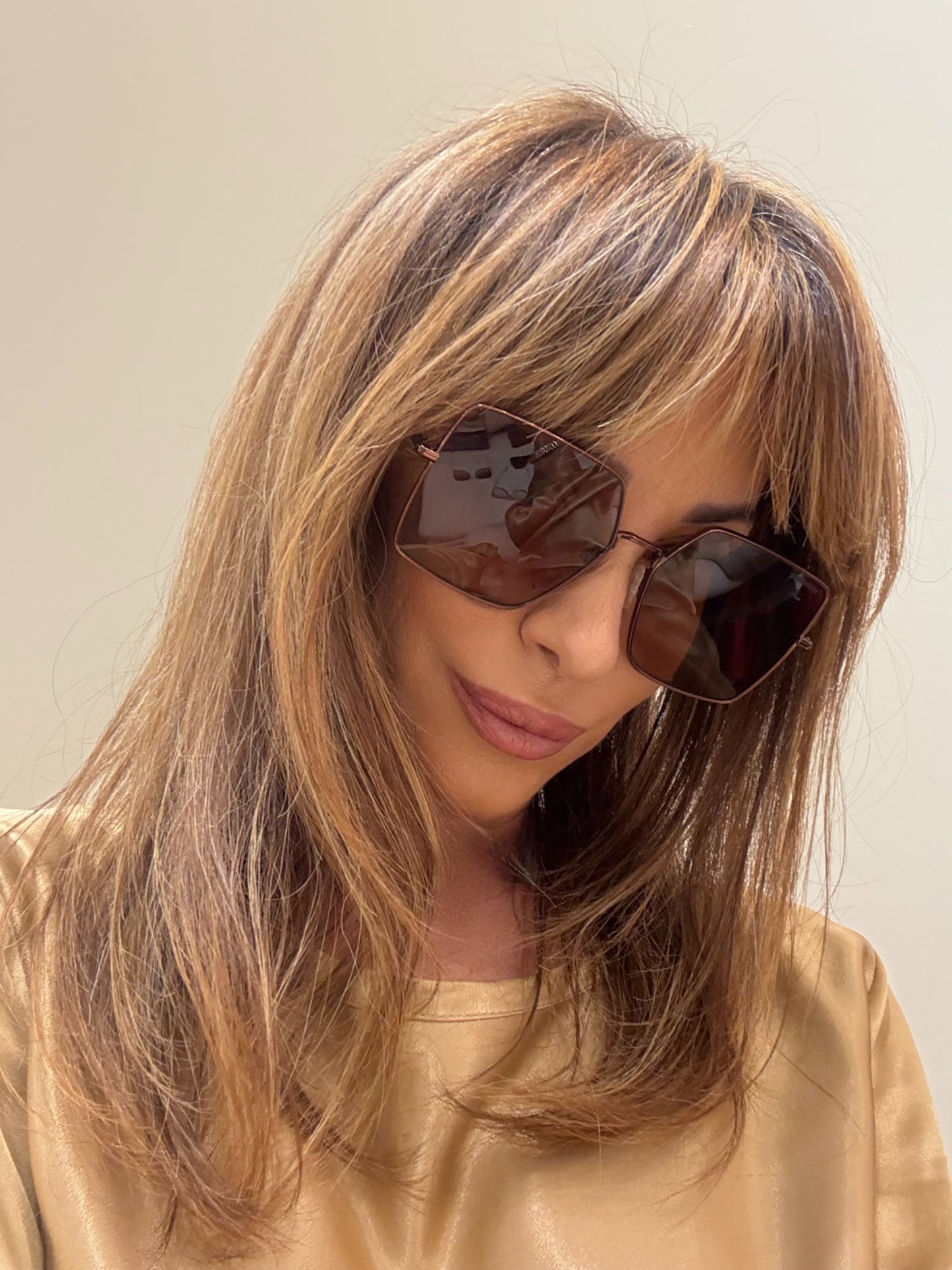 Dsquared 2 occhiali da sole metallo bronzo