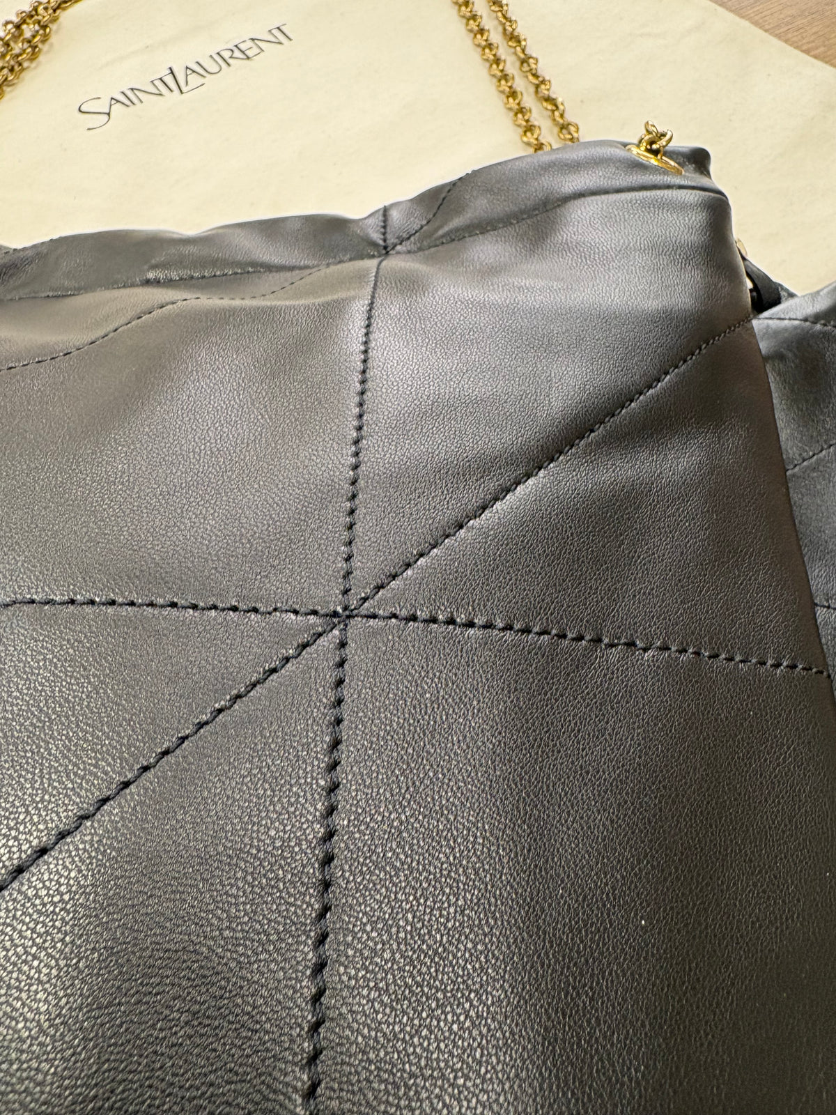 Saint Laurent Jamie Pochon in Nappa Trapuntata con Pochette Nuova Collezione . Nuova