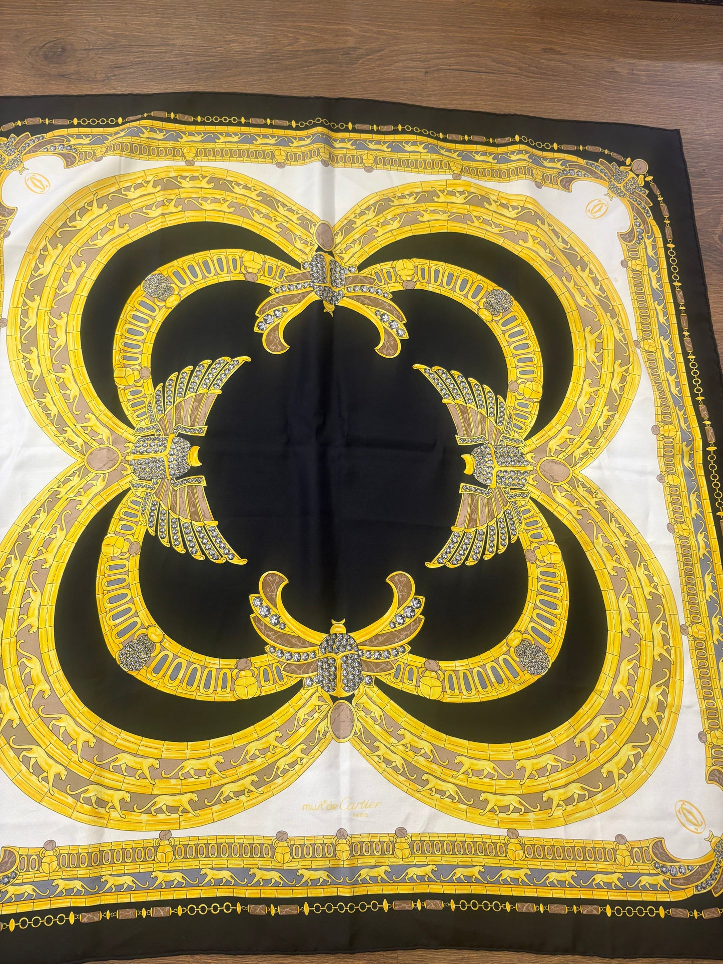 Cartier foulard in seta 90x90