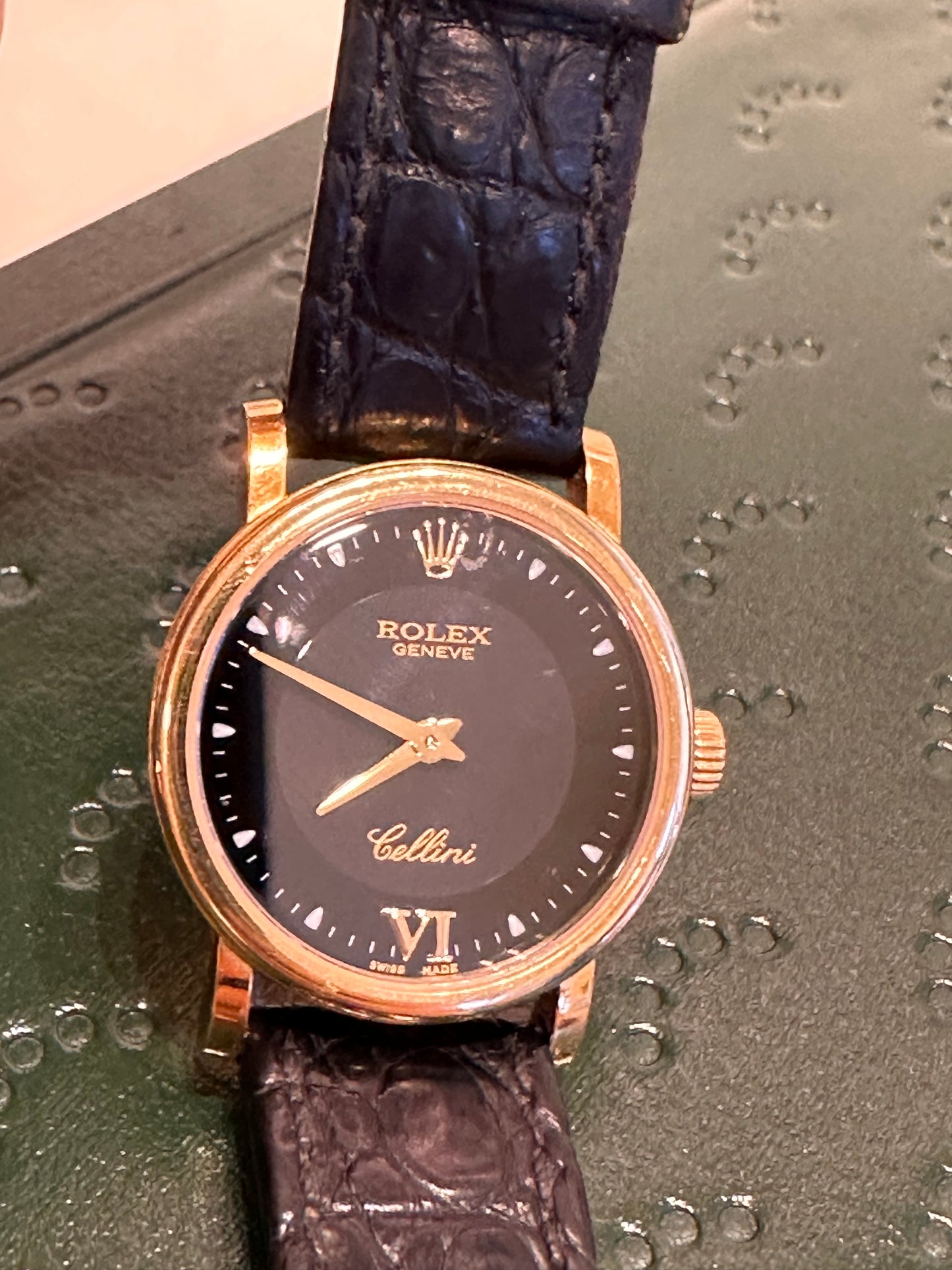 Rolex Cellini donna in oro 18kt full set