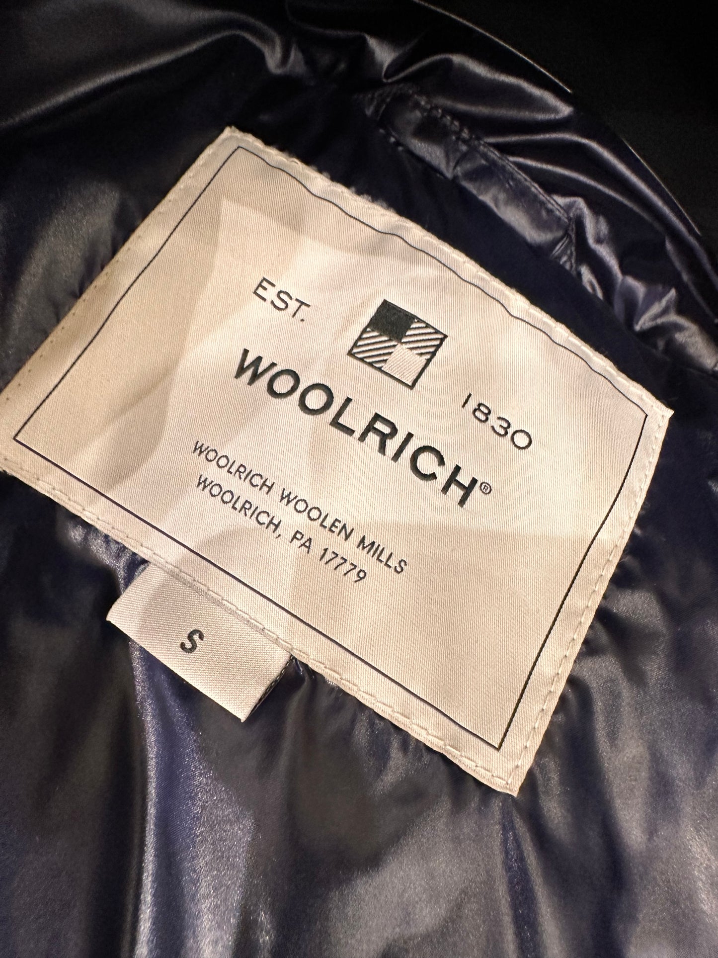 Woolrich cappotto lana interno piumino