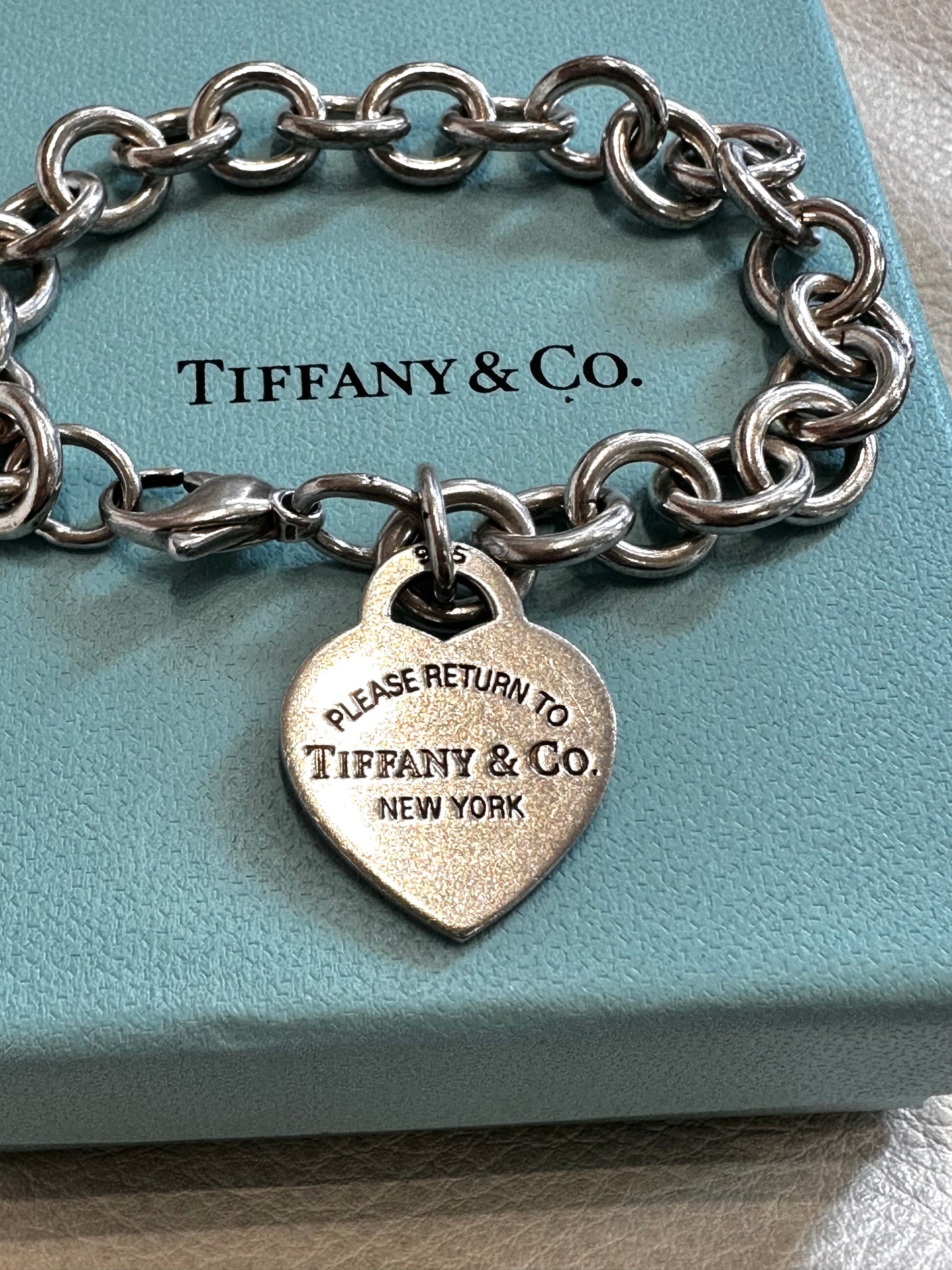 Tiffany bracciale Heart Tag in argento