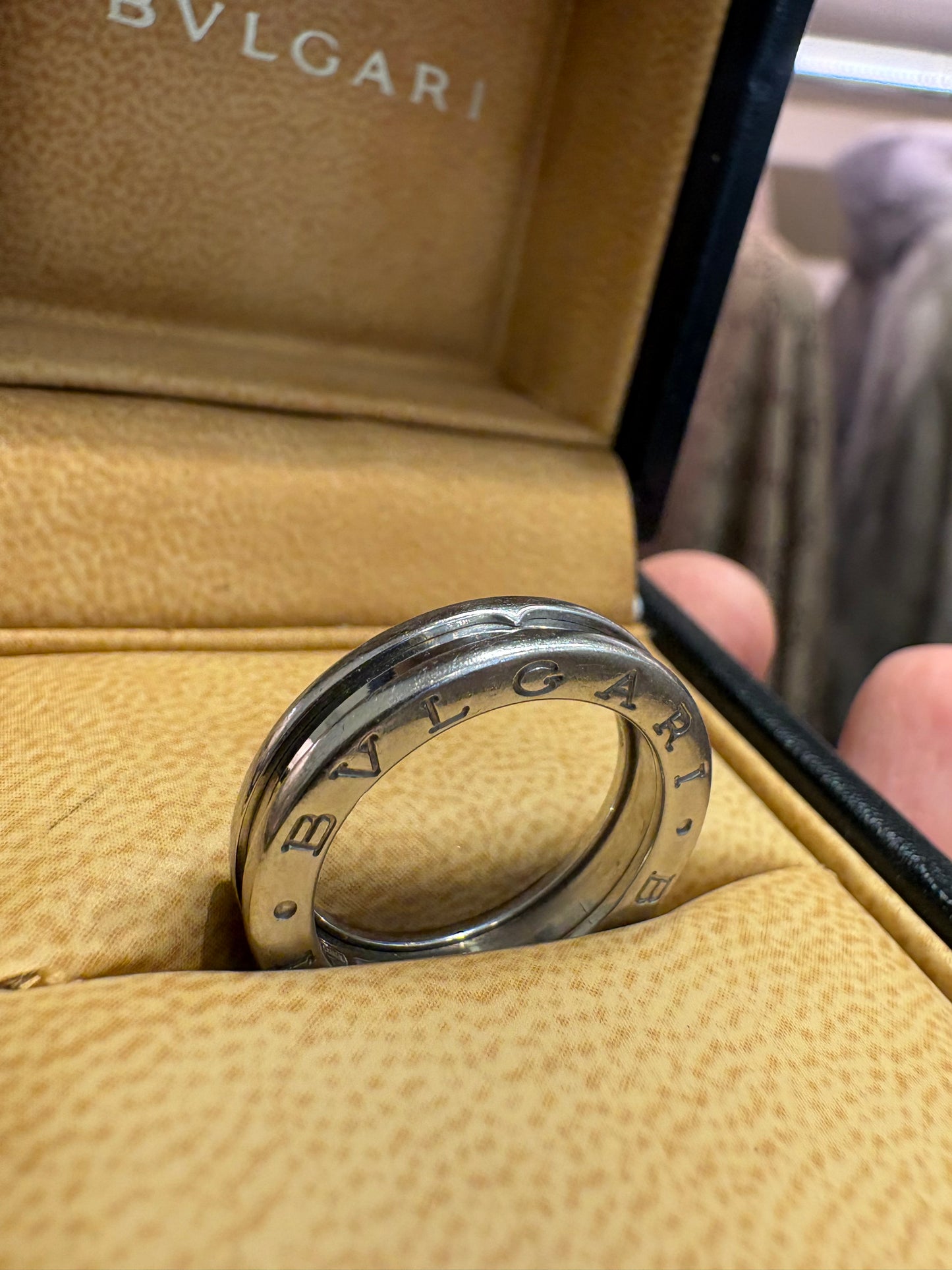 Bvlgari anello B zero 1 ( 1 fascia)