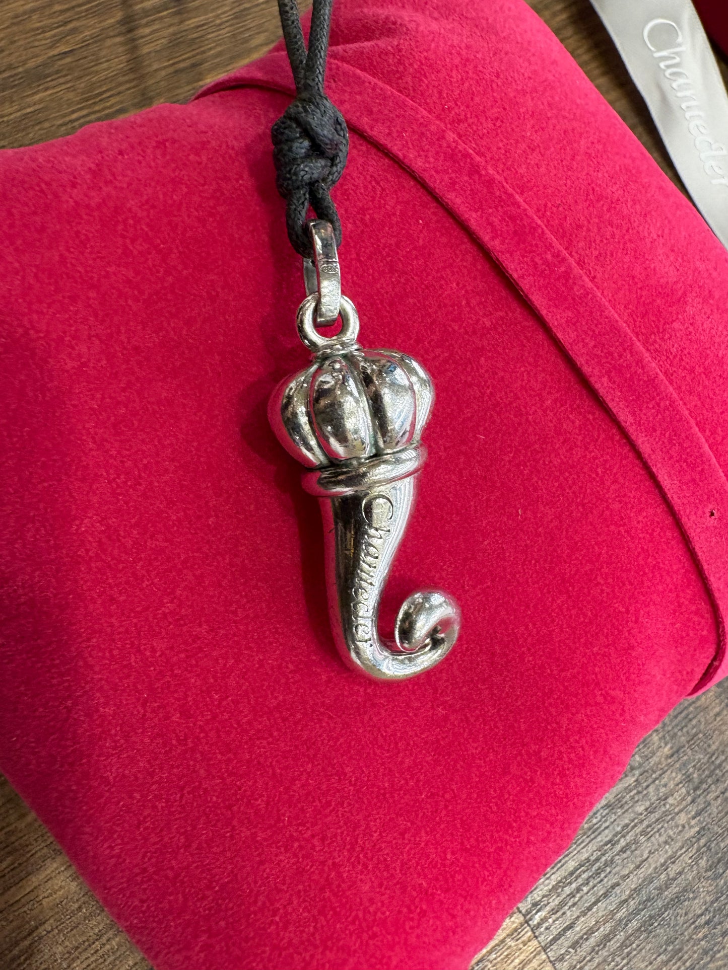 Chantecler Et Voilà Corno maxi in argento