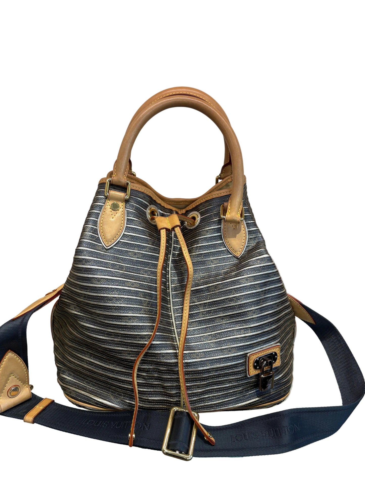 Louis Vuitton Borsa a Secchiello Eden Neo Monogram Argento Lim. Edition 2010