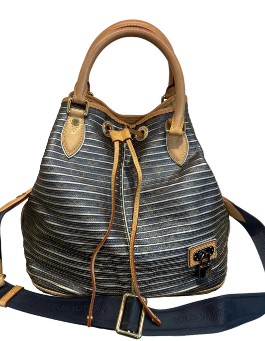 Louis Vuitton Borsa a Secchiello Eden Neo Monogram Argento Lim. Edition 2010