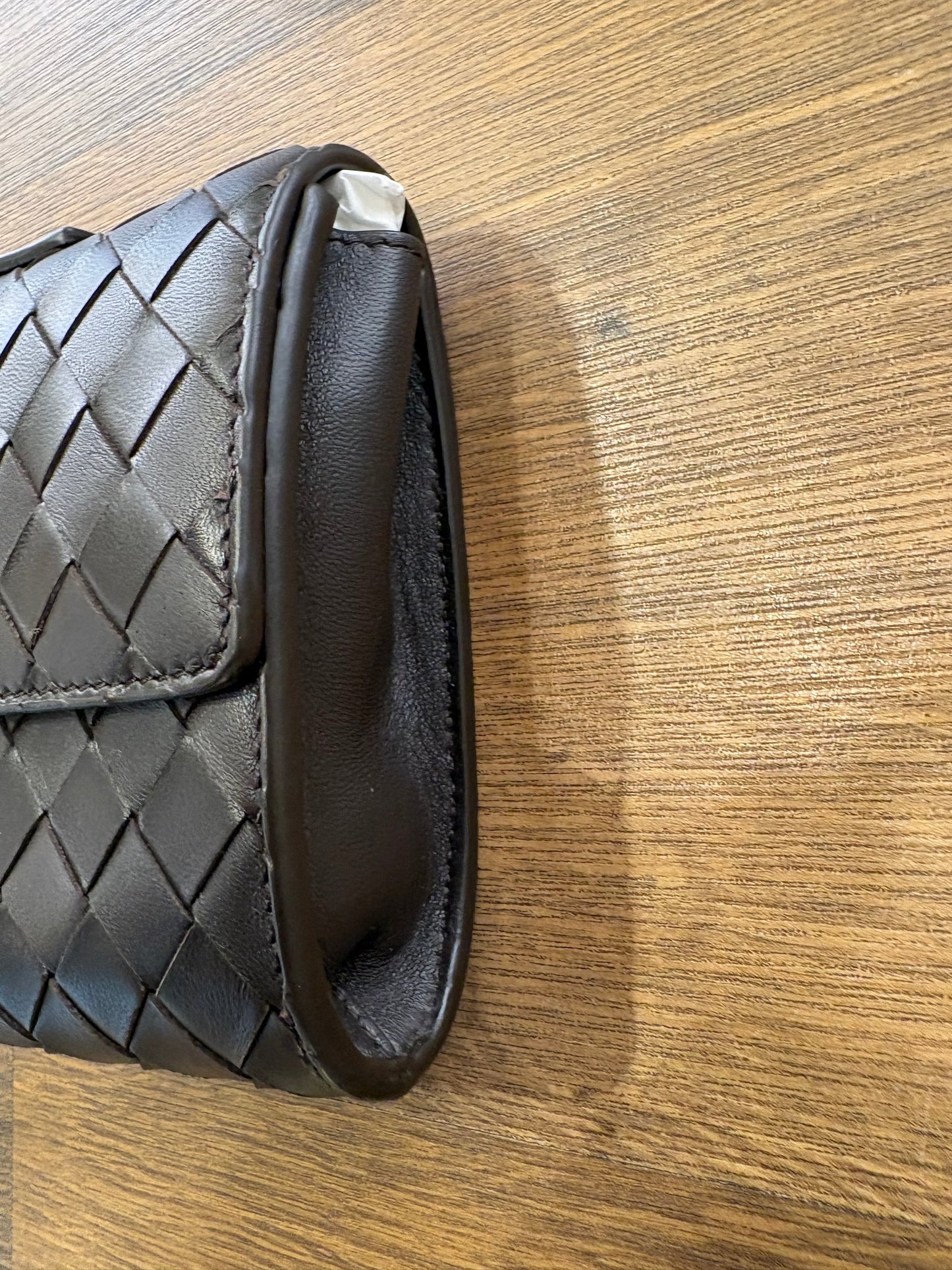 Bottega Veneta Andiamo clutch (fondant). Nuovo