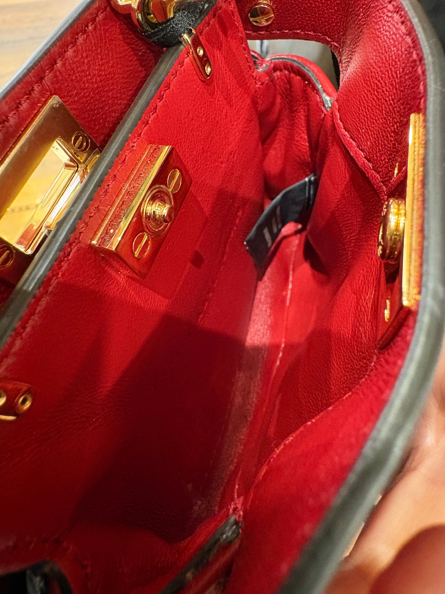 Fendi Nano Peekaboo nuova