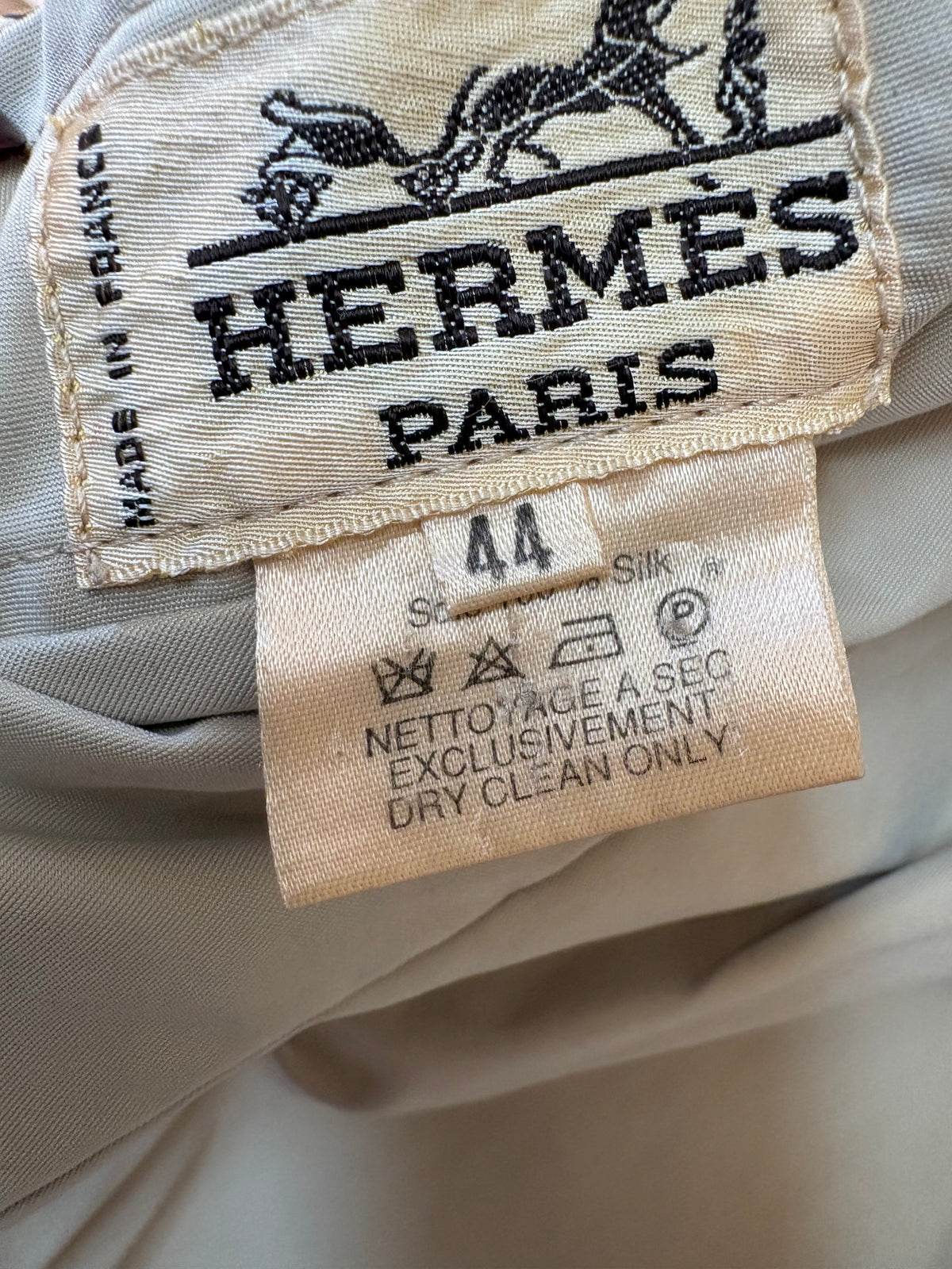 Hermès Bomber Reversibile  "Poste et Cavalerie" dell’illustratore Joachim Metz . Anno1989