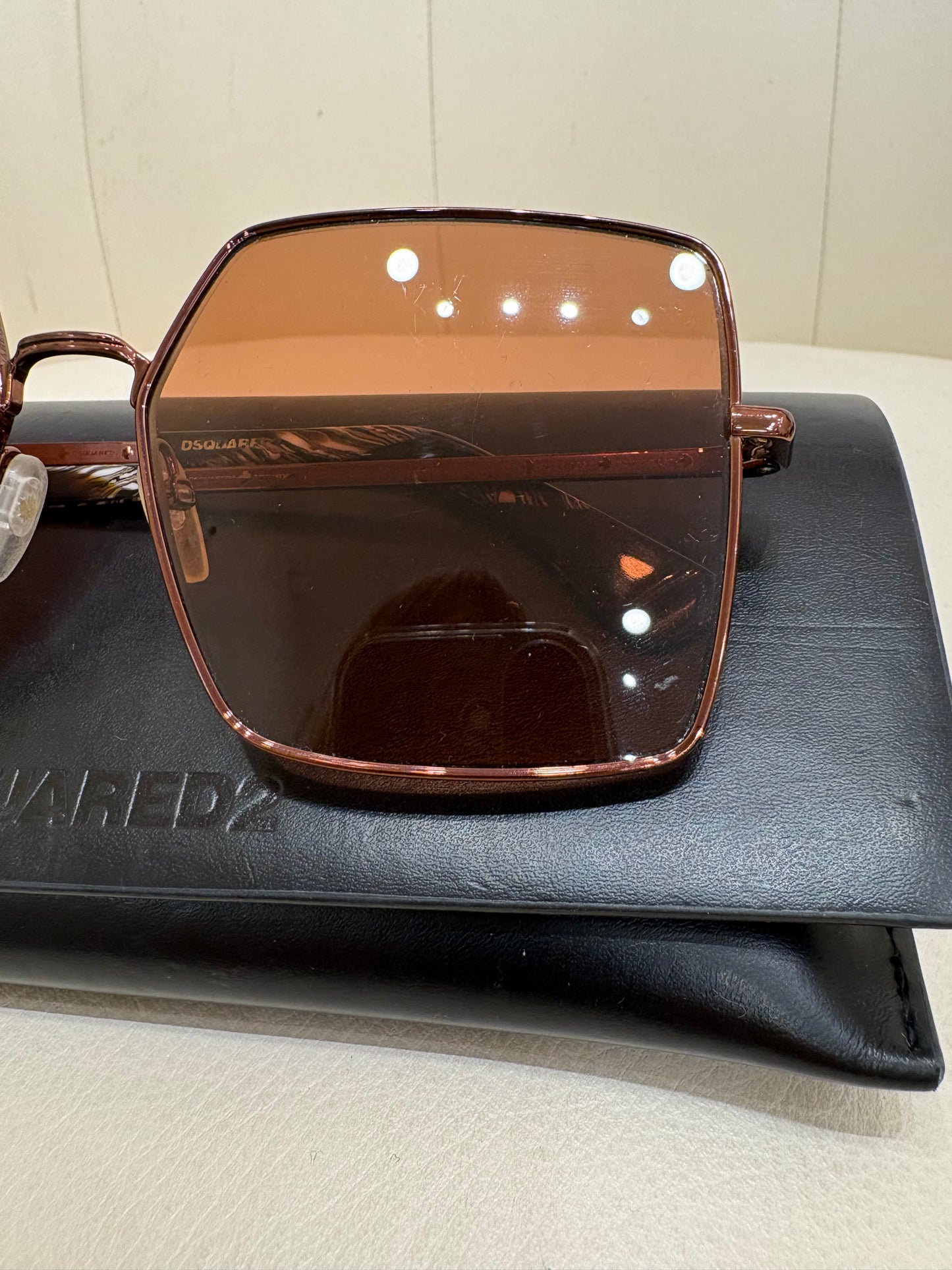 Dsquared 2 occhiali da sole metallo bronzo