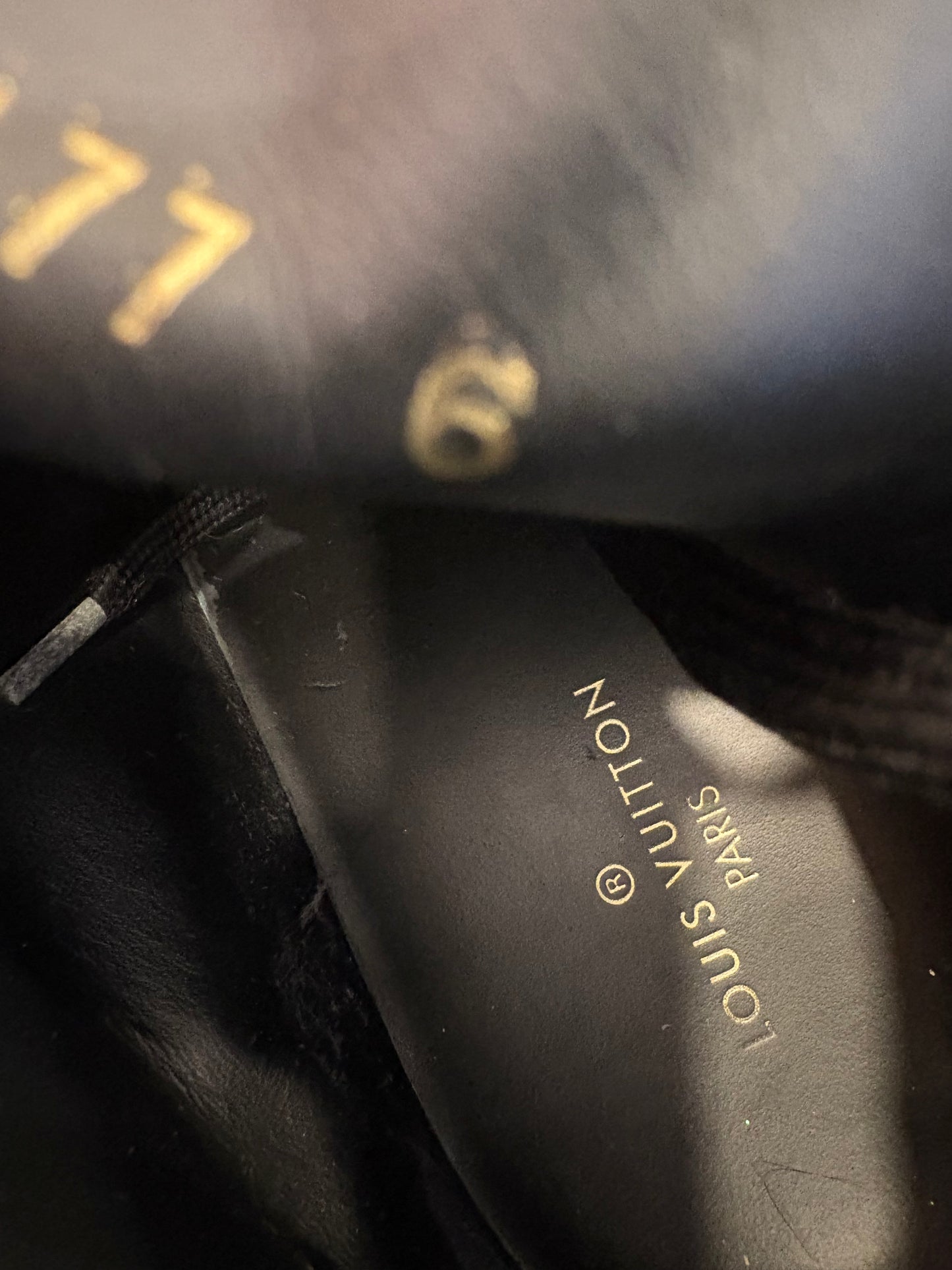 Sneaker  Louis Vuitton Match-Up in Tela Monogram e Pelle di Vitello Nera Tg. 6 Uomo