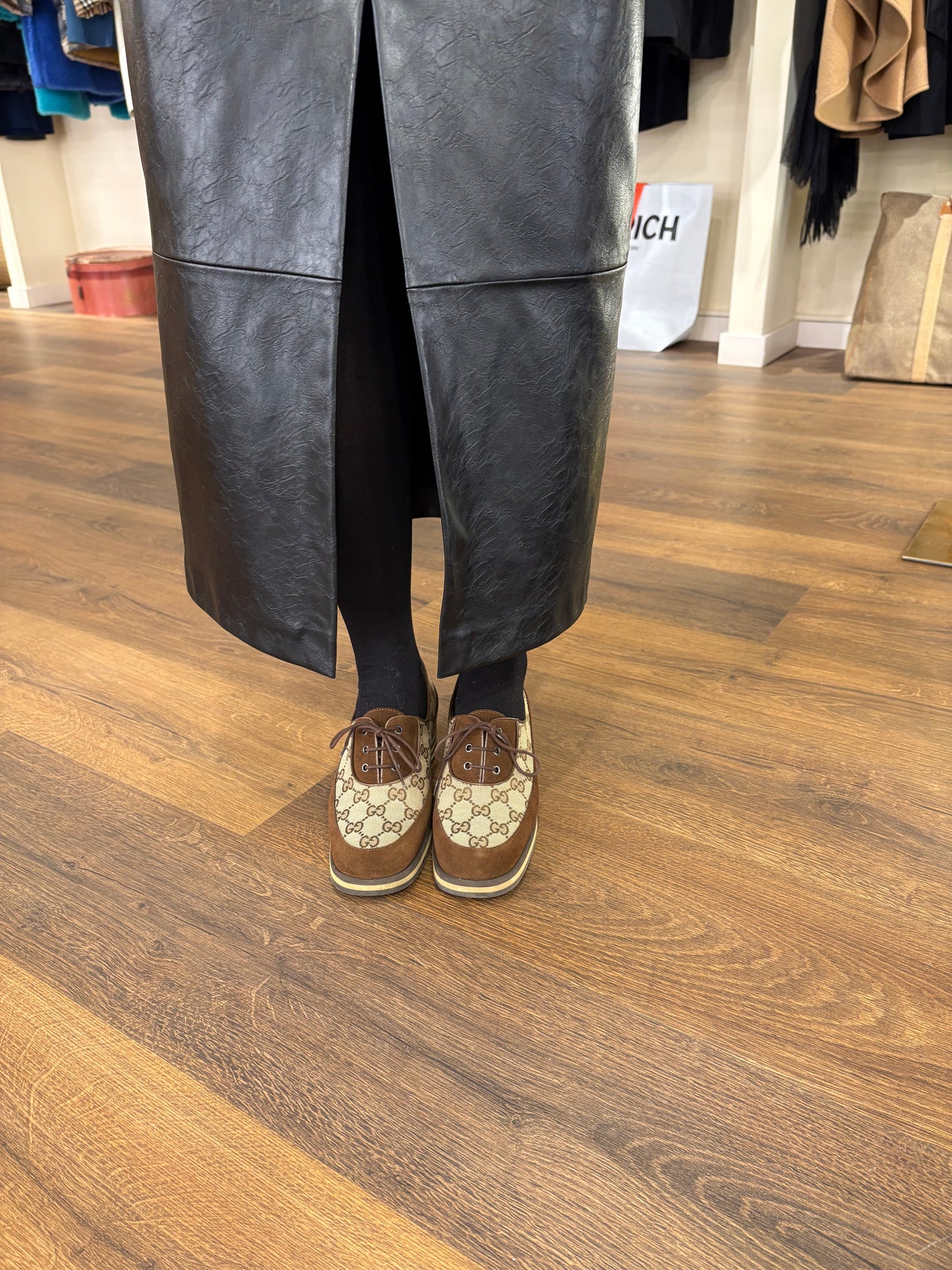 Gucci Thompson Derby GG canvas 36,5