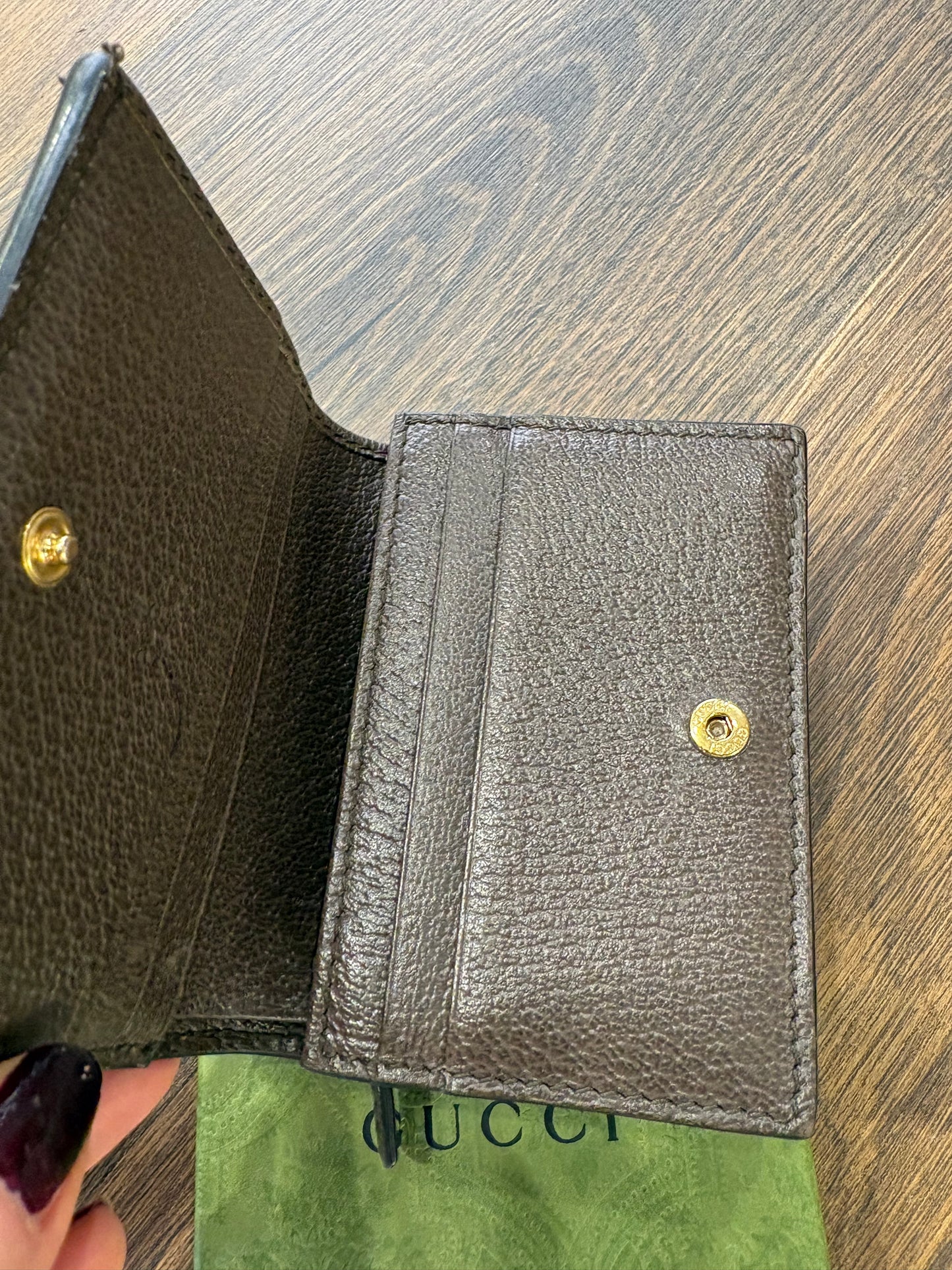 Gucci portafoglio Ophidia piccolo . Nuovo