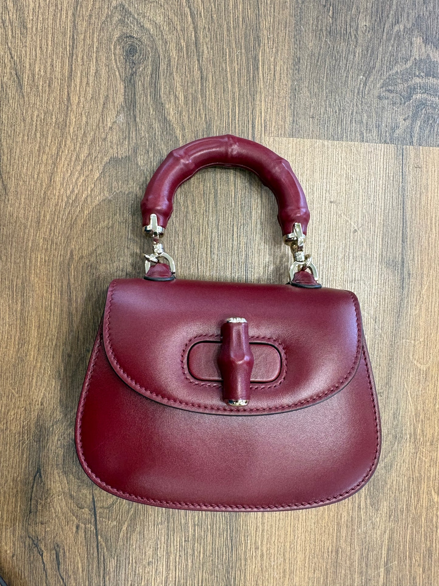 Mini Borsa Gucci Bamboo 1947. Nuovo
