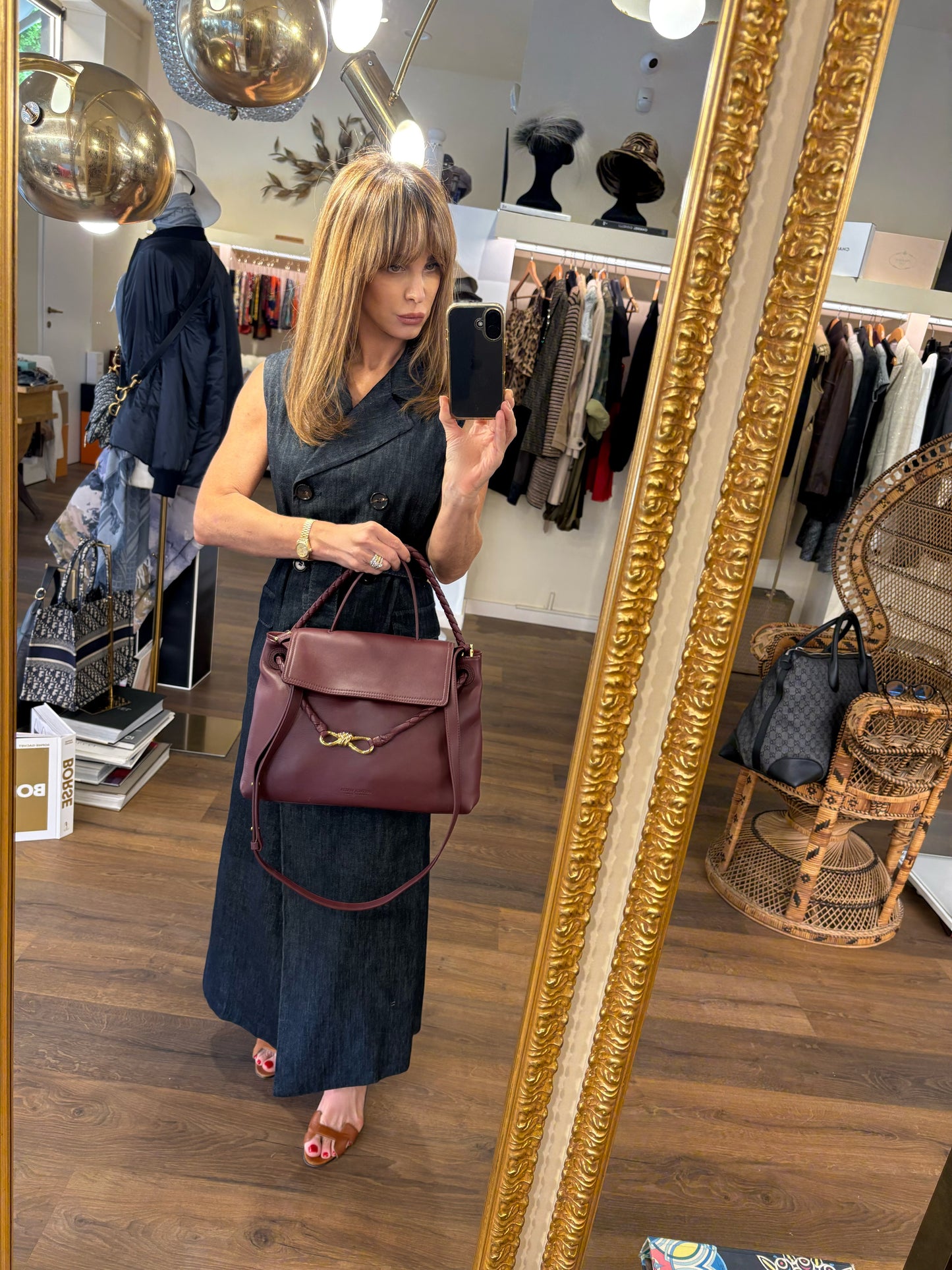 Bottega Veneta borsa Ciao Ciao in pelle
