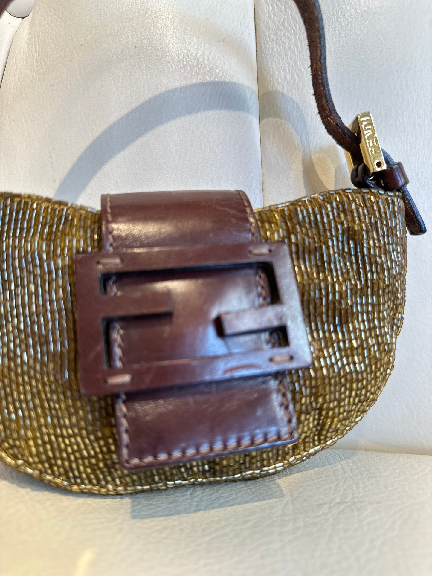 Fendi Croissant micro bag